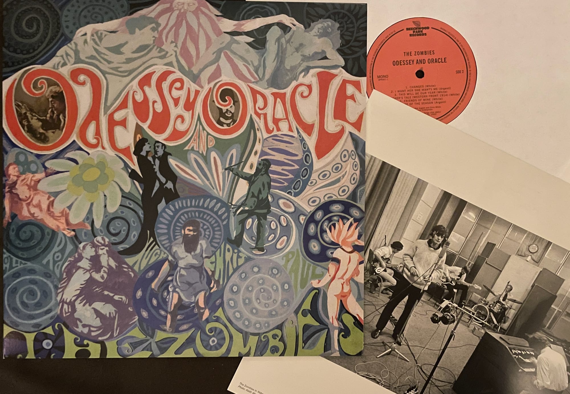 The Zombies' vinyl reissue of Odessey and Oracle in mono.