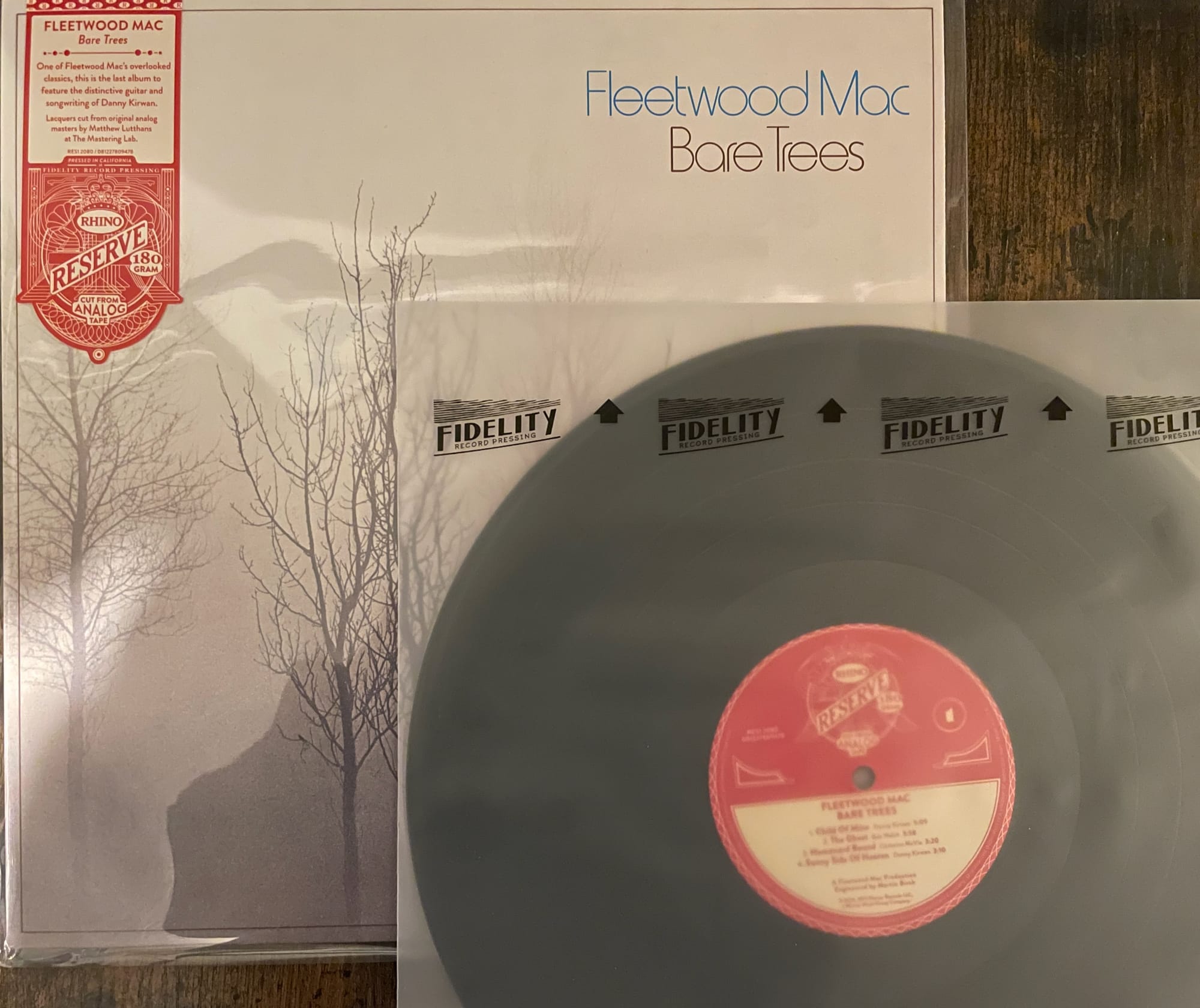 The new Rhino Reserve edition of Fleetwood Mac's Bare Trees.