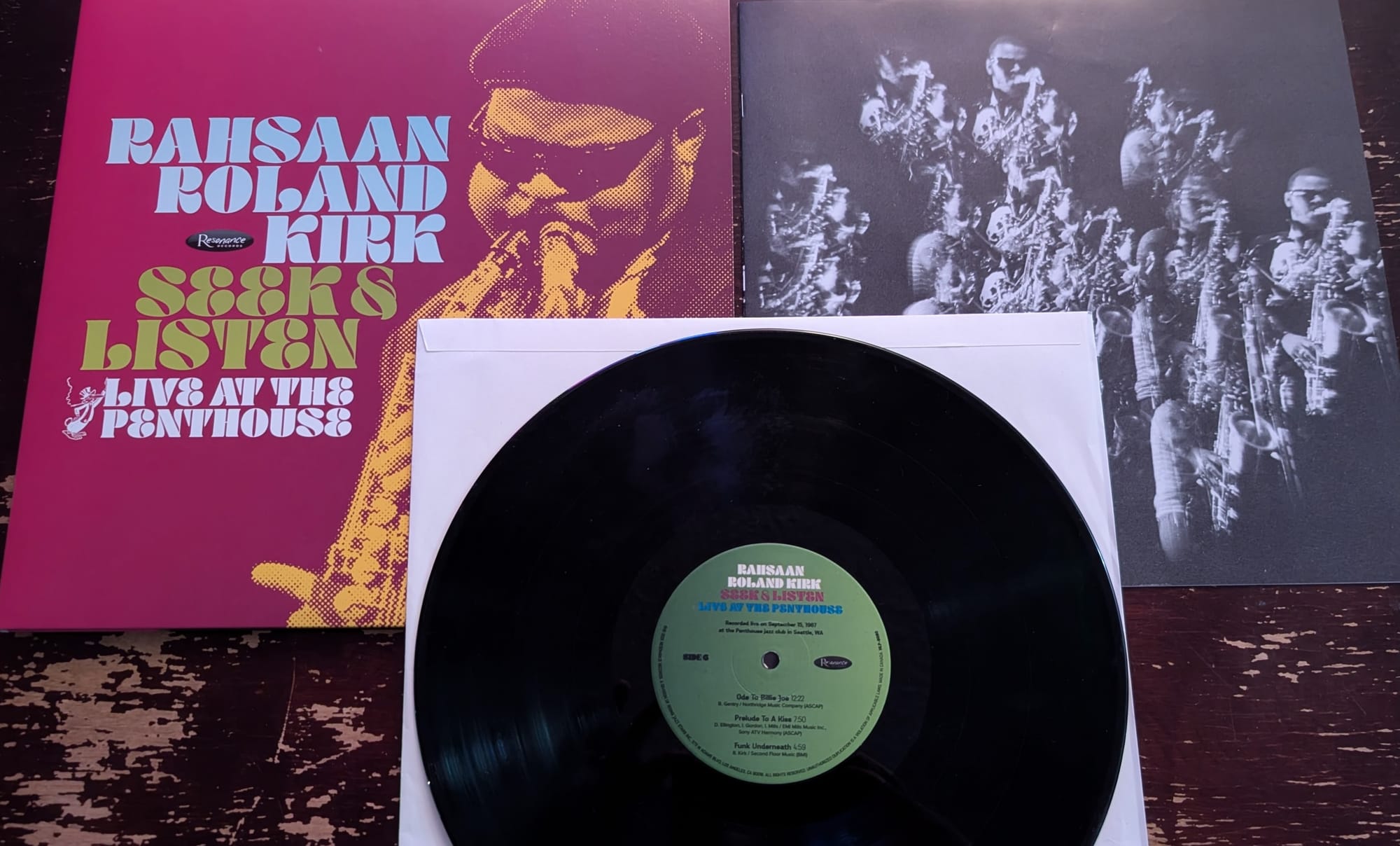 Cover art for Rahsaan Roland Kirk: Seek & Listen: Live at the Penthouse.