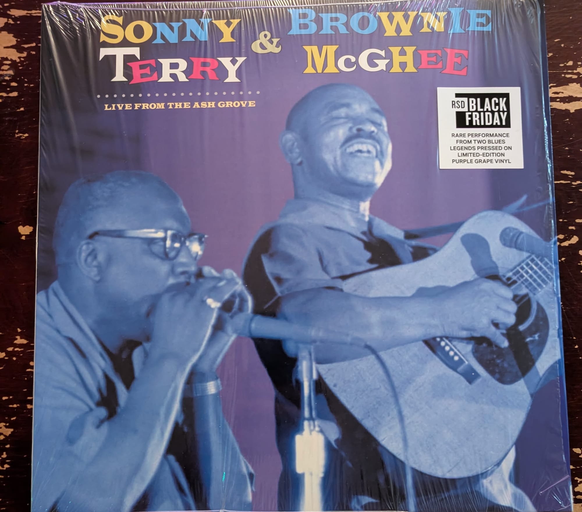 Cover art for Sonny Terry & Brownie McGhee.
