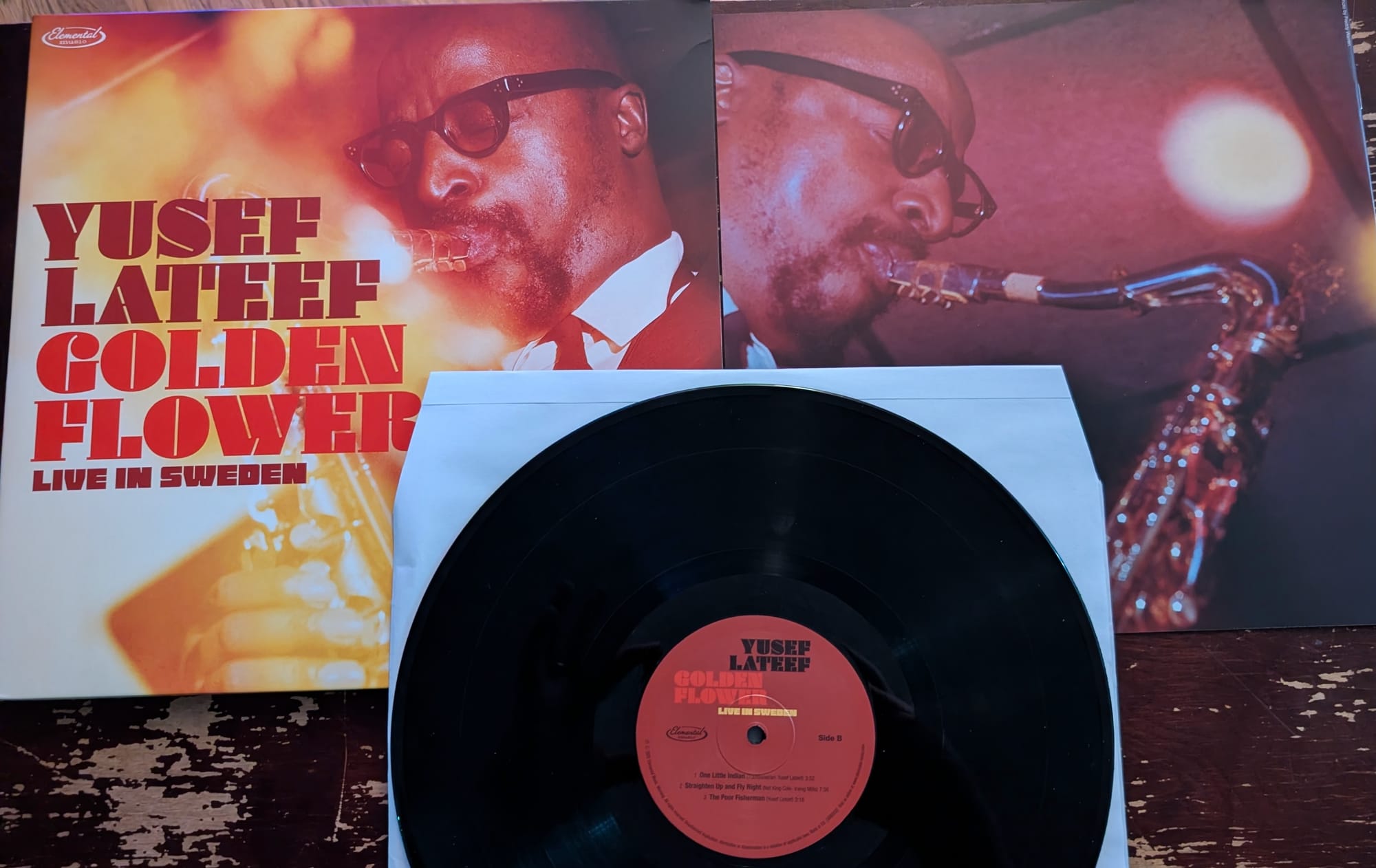 Cover art for Yusef Lateef.