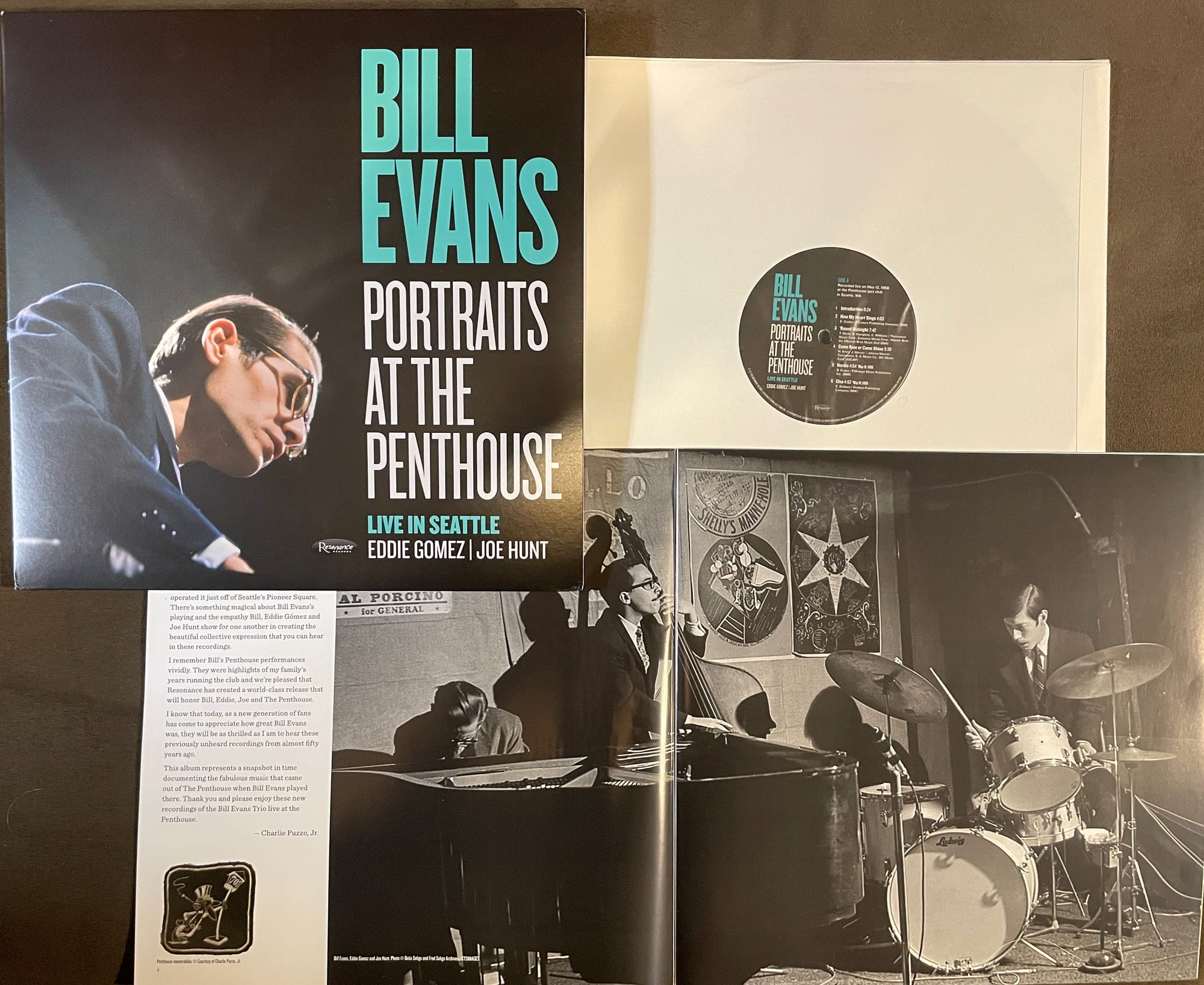 Cover art for Bill Evans.