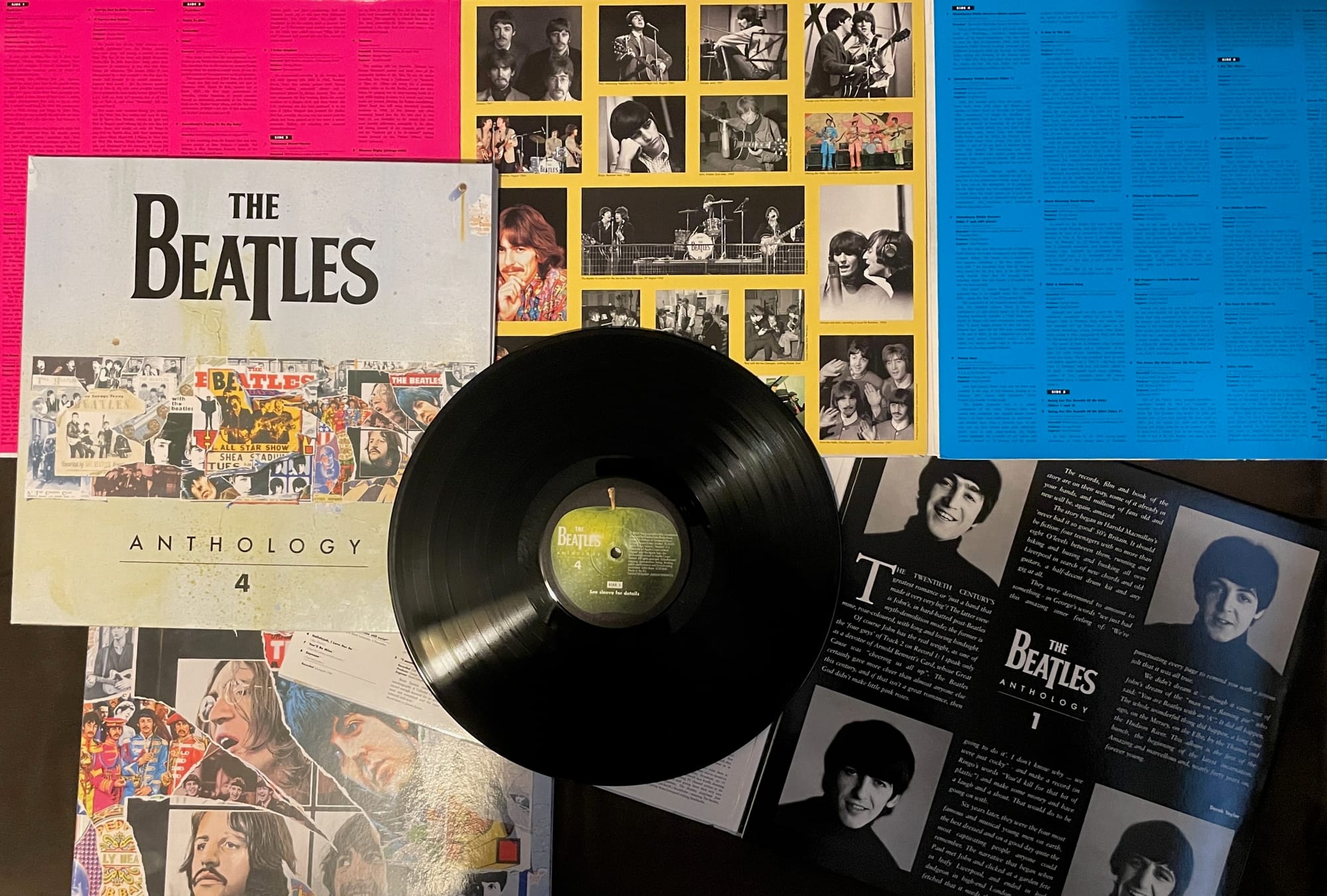 A look at the contents of the Beatles' Anthology Collection box set.