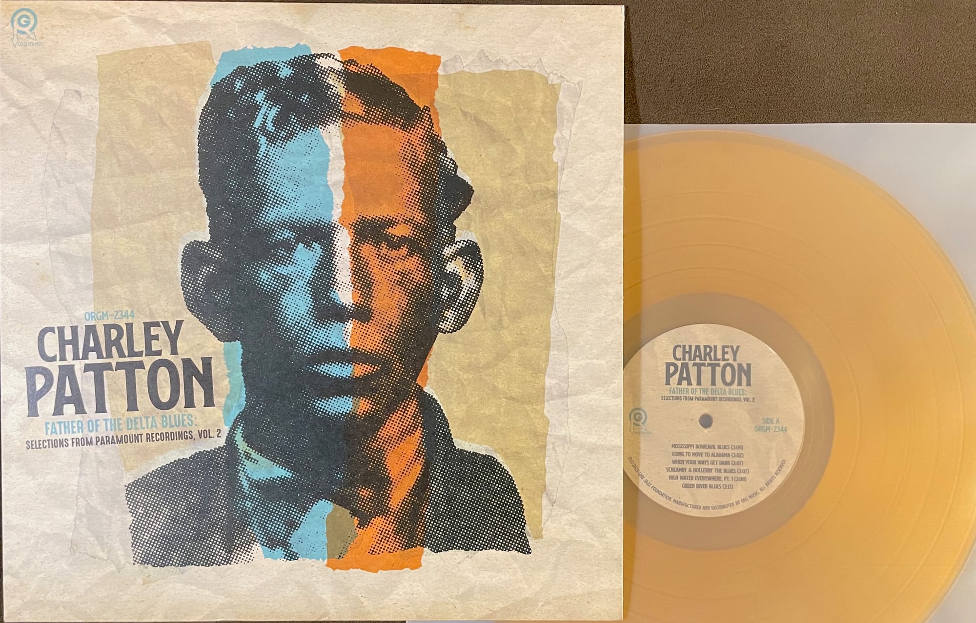 Cover art for Charley Patton.