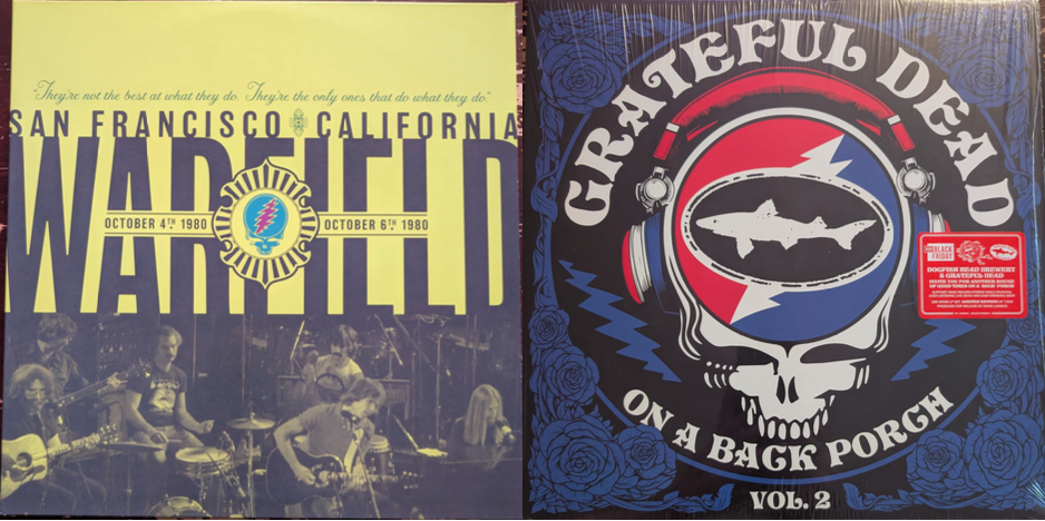 Cover art for the Grateful Dead.