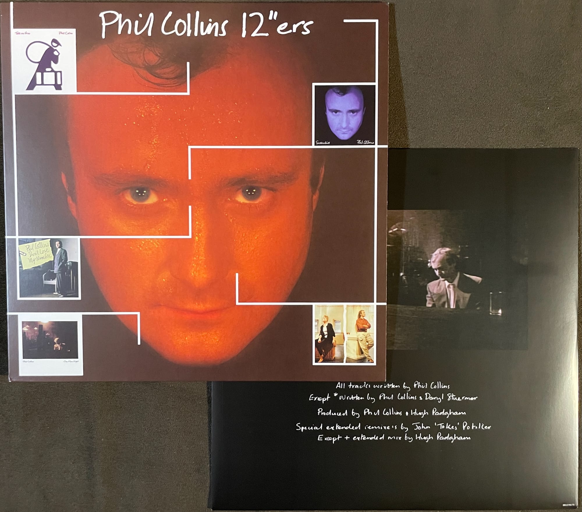 Cover art for Phil Collins.