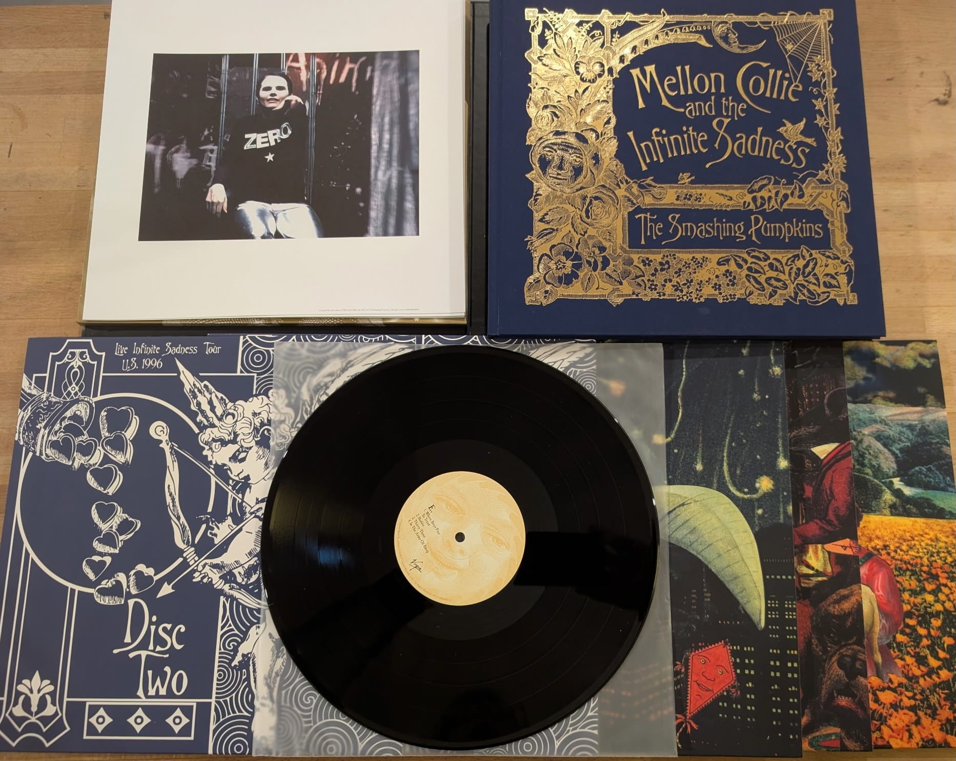 (Some of) the contents of the Mellon Collie box set.