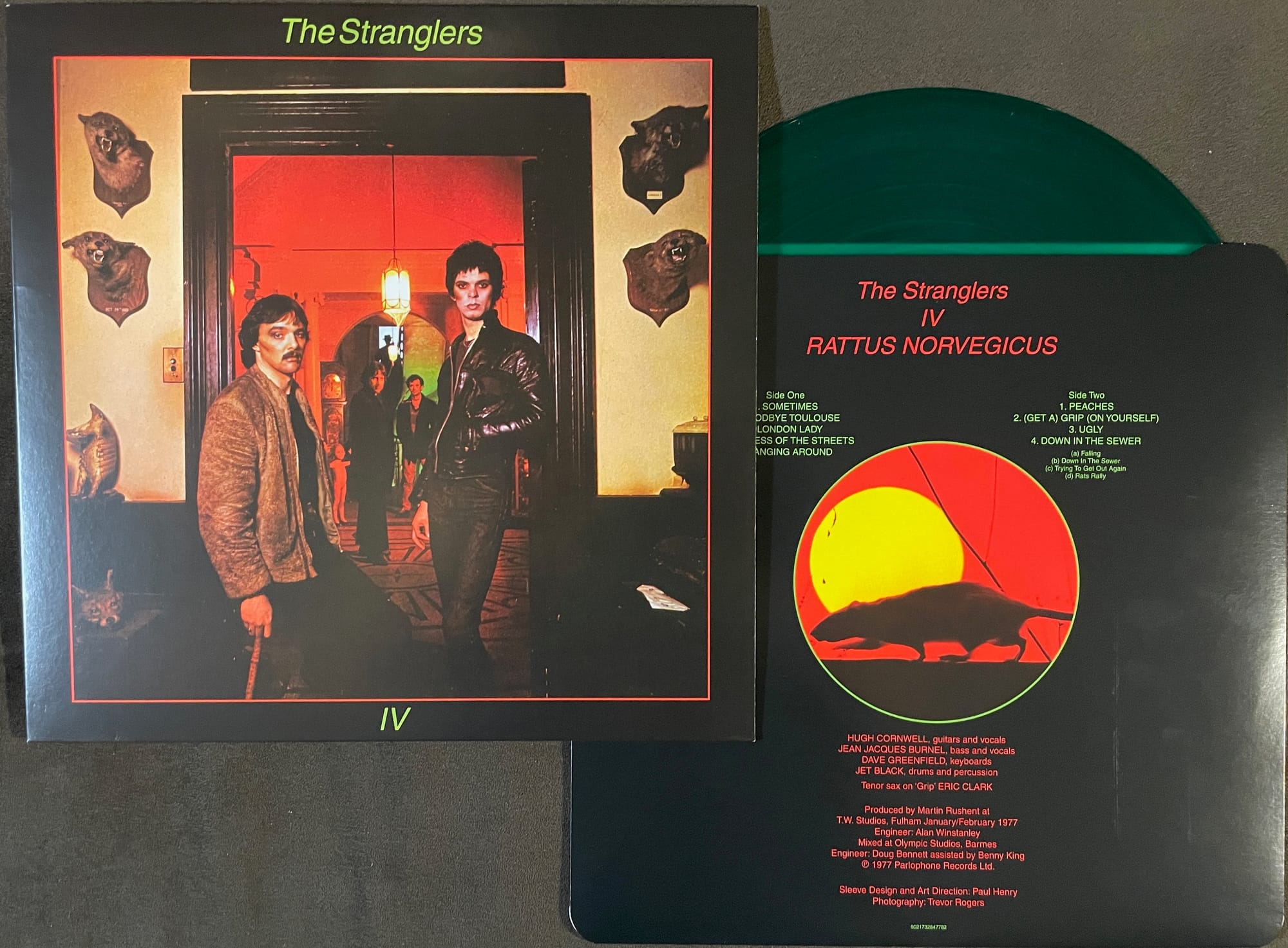 Cover art for the Stranglers.