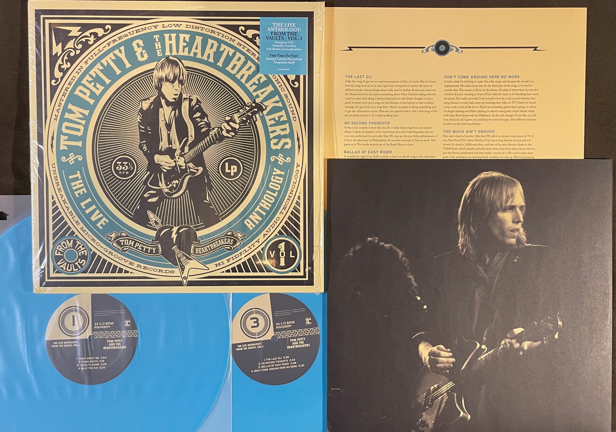 Cover art for Tom Petty and the Heartbreakers.