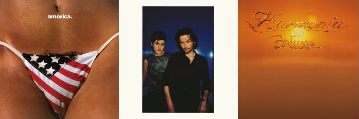 Cover art for the Black Crowes, Everything but the Girl, and Harmonia.