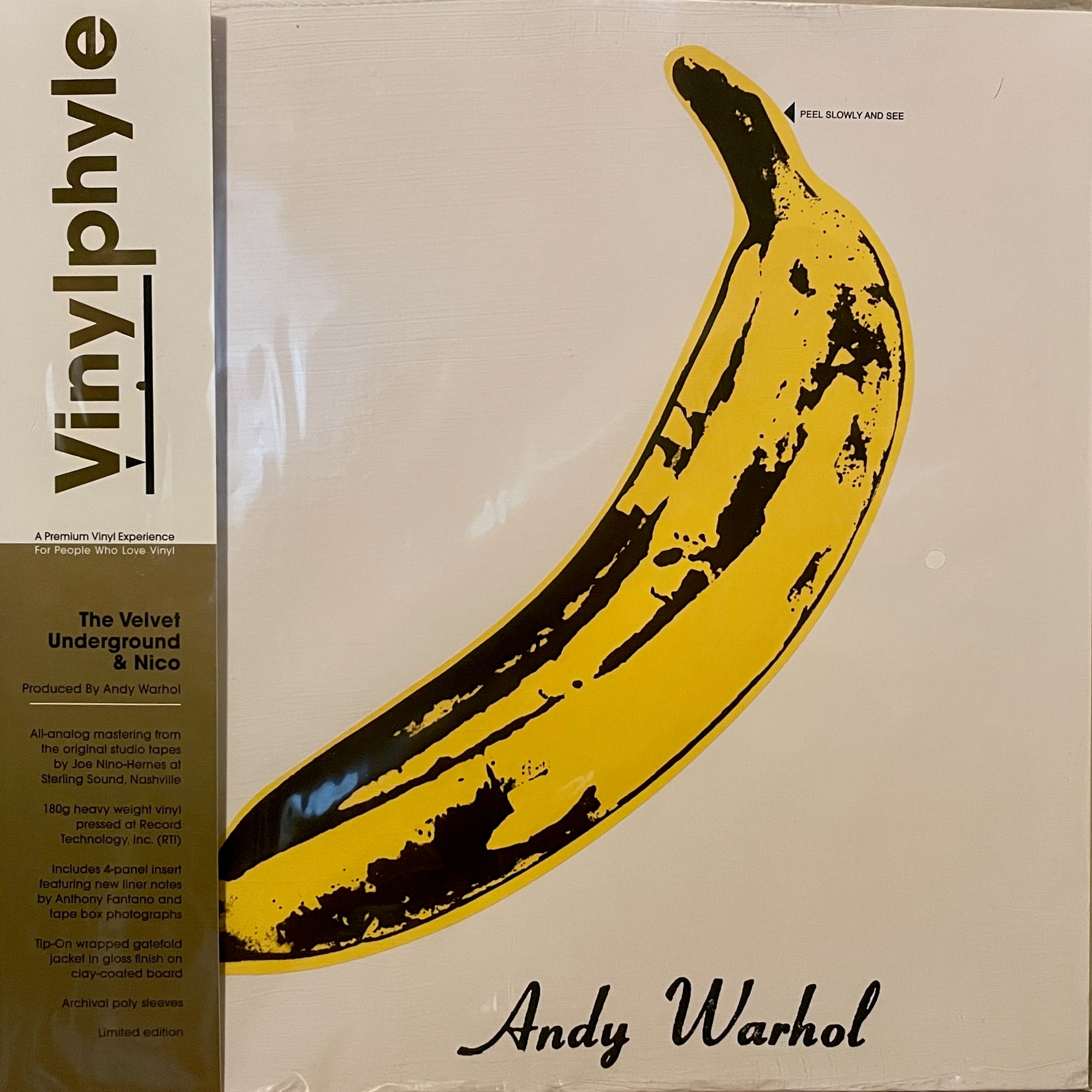 Cover art for the Vinylphyle edition of The Velvet Underground & Nico.