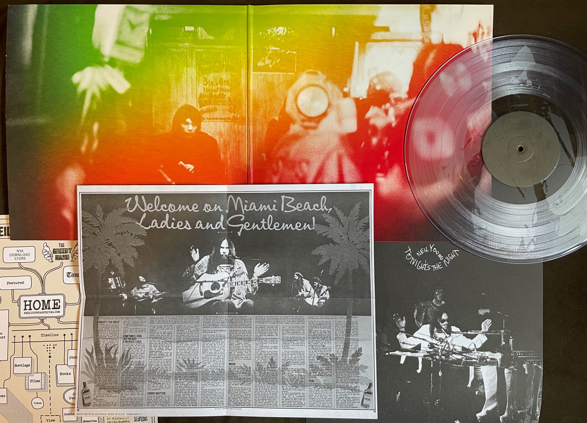 The contents of Neil Young: Tonight's the Night 50.