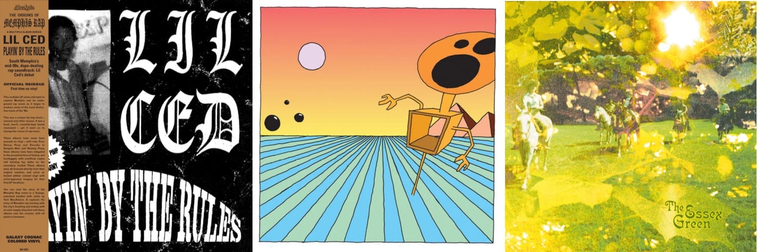 Cover art for Lil Ced, the Dismemberment Plan, and the Essex Green.