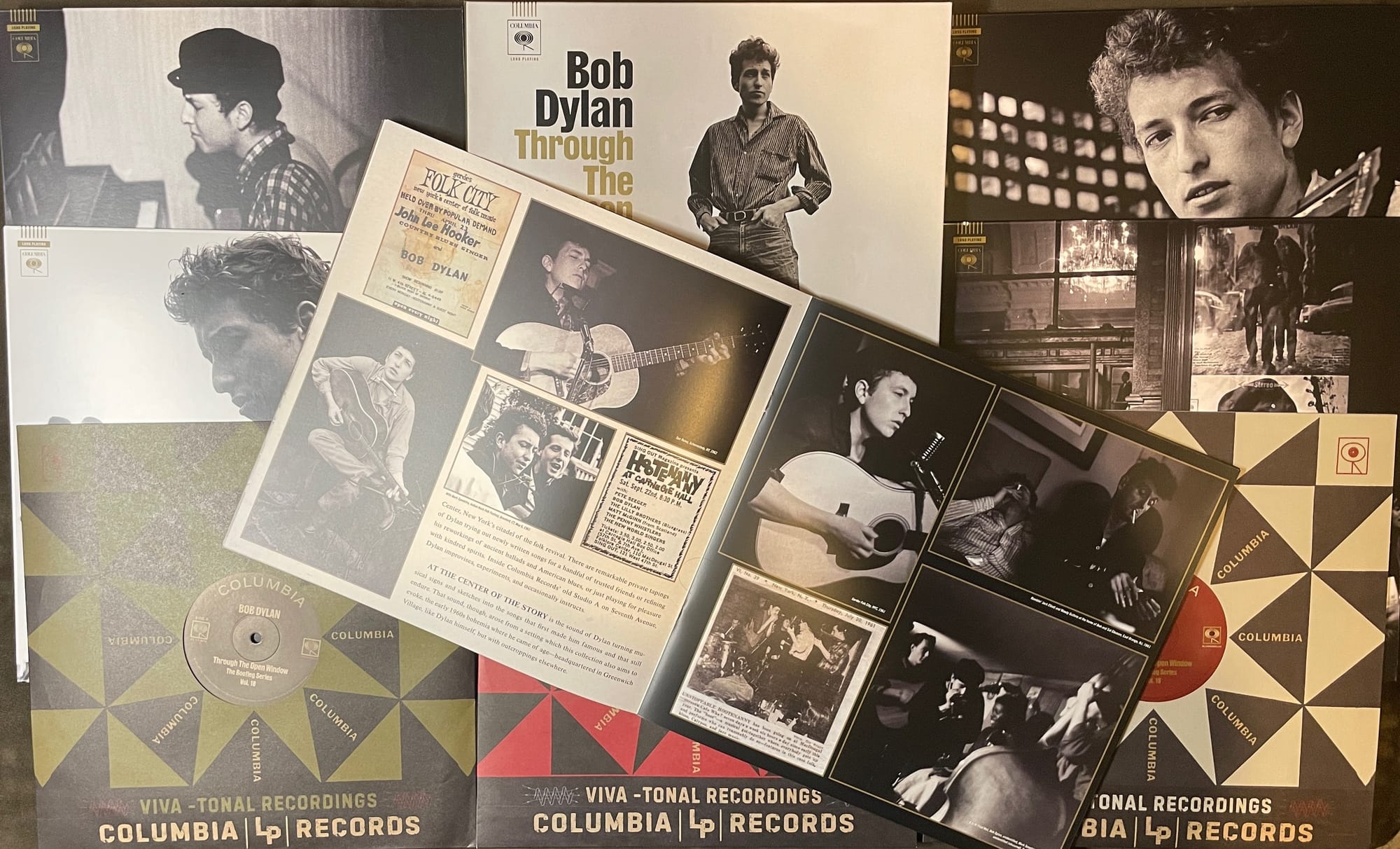 Contents of the Through the Open Window box set.