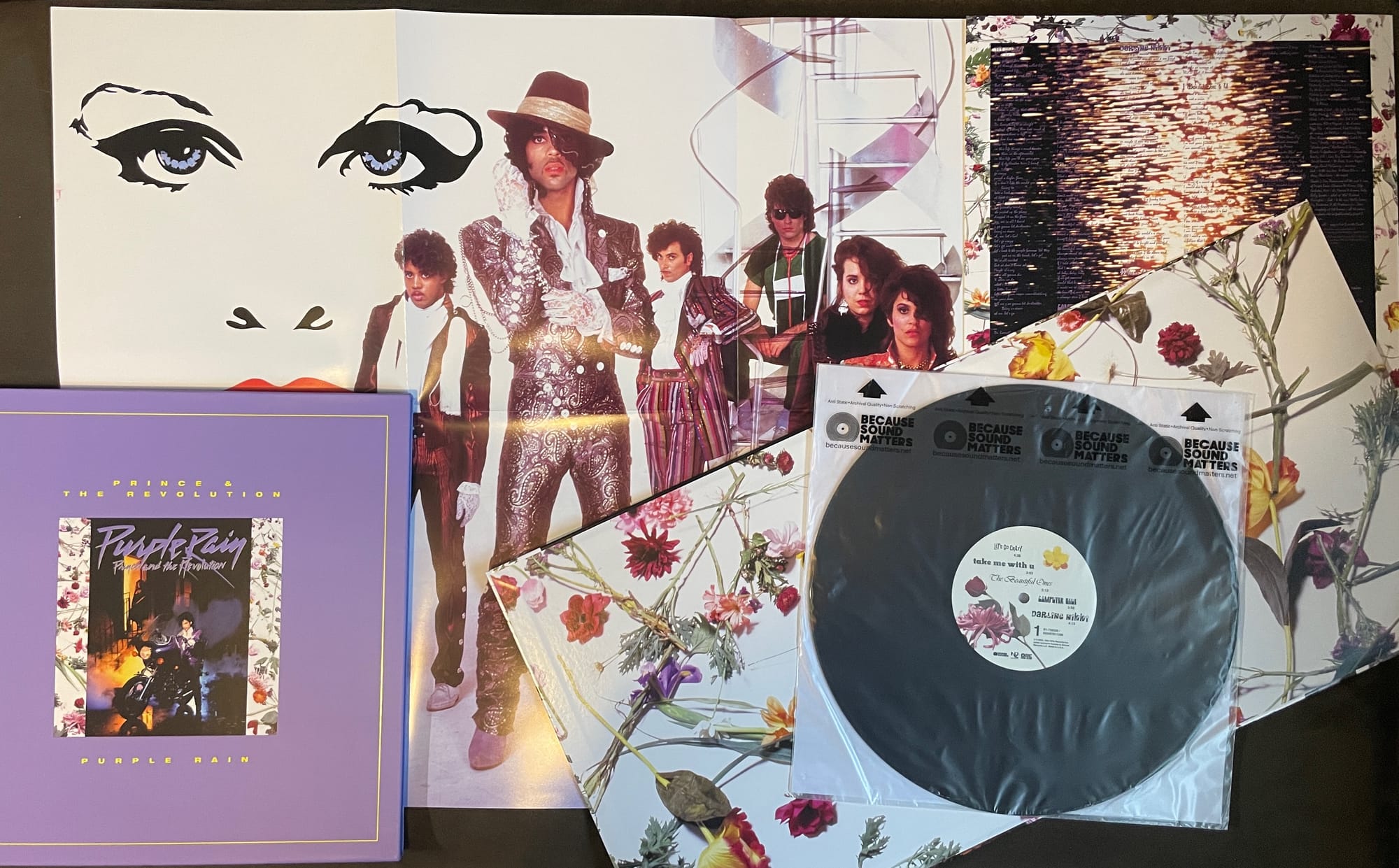 Contents of the Purple Rain one-step.