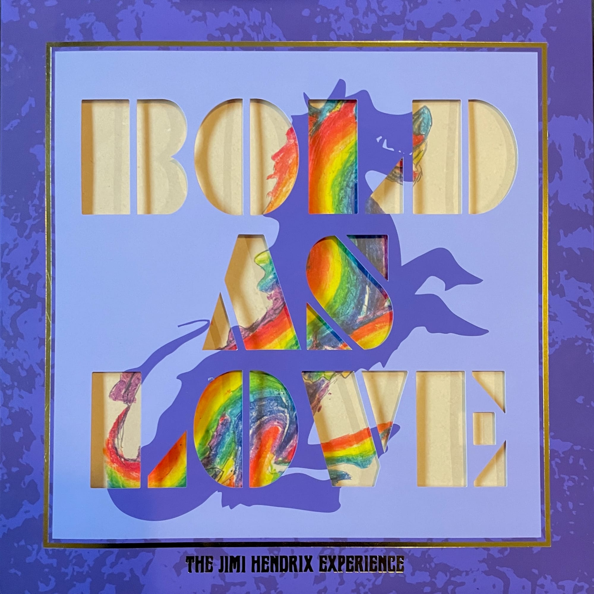 Cover art for the Jimi Hendrix Experience's Bold as Love box set.