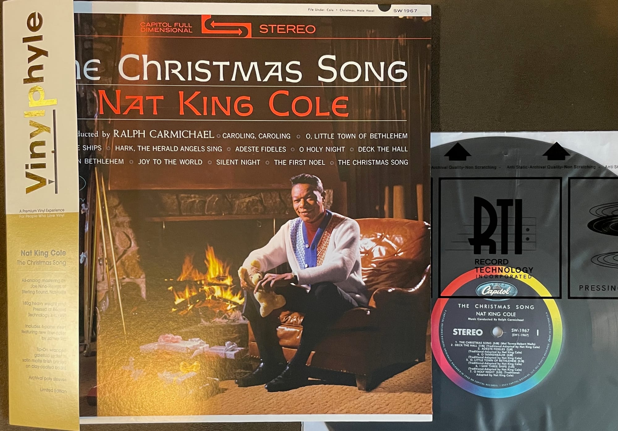 Cover art for Nat King Cole.