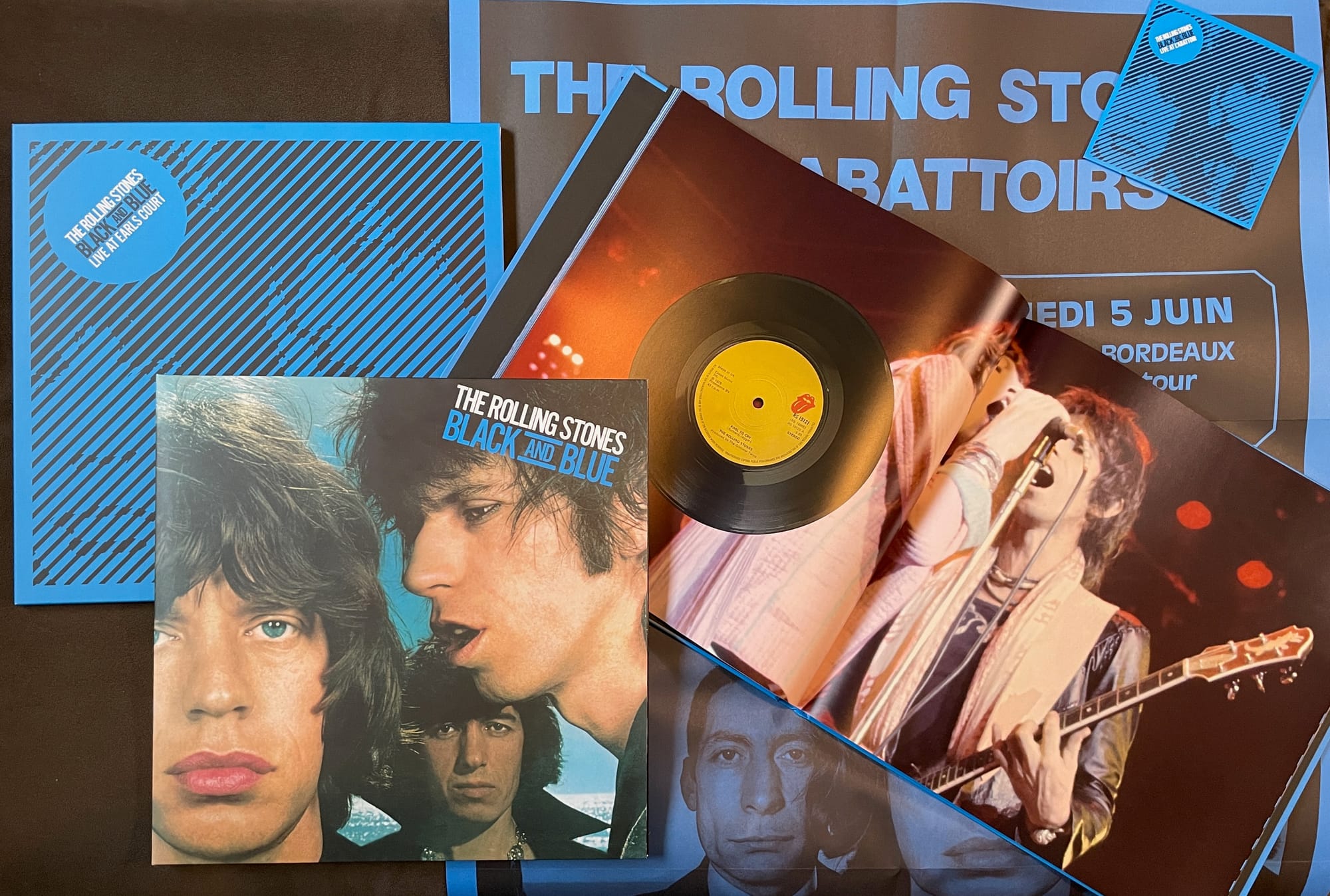 Contents of the Black and Blue box set.