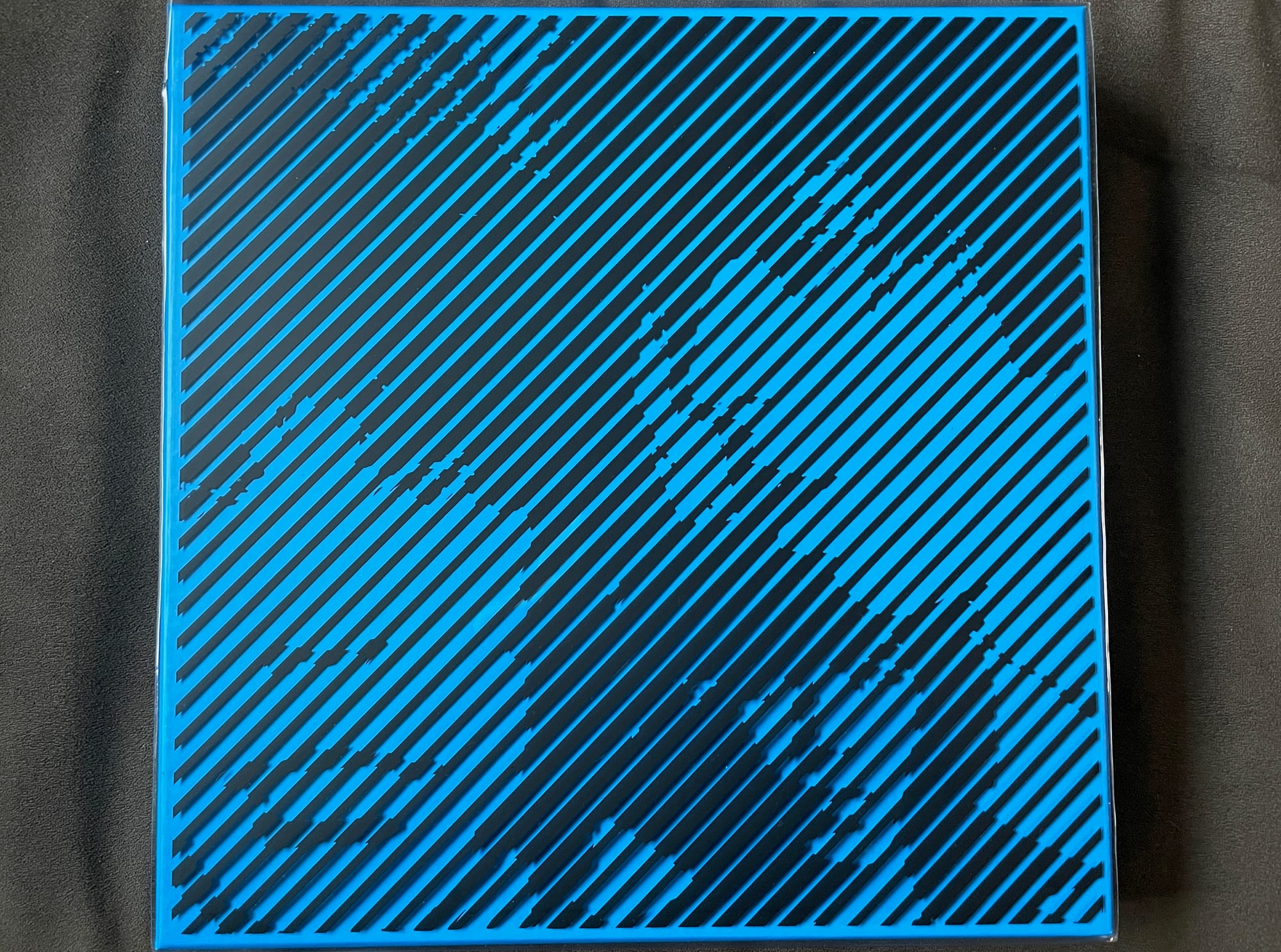 The outer box for the Rolling Stones' Black and Blue Super Deluxe Edition.