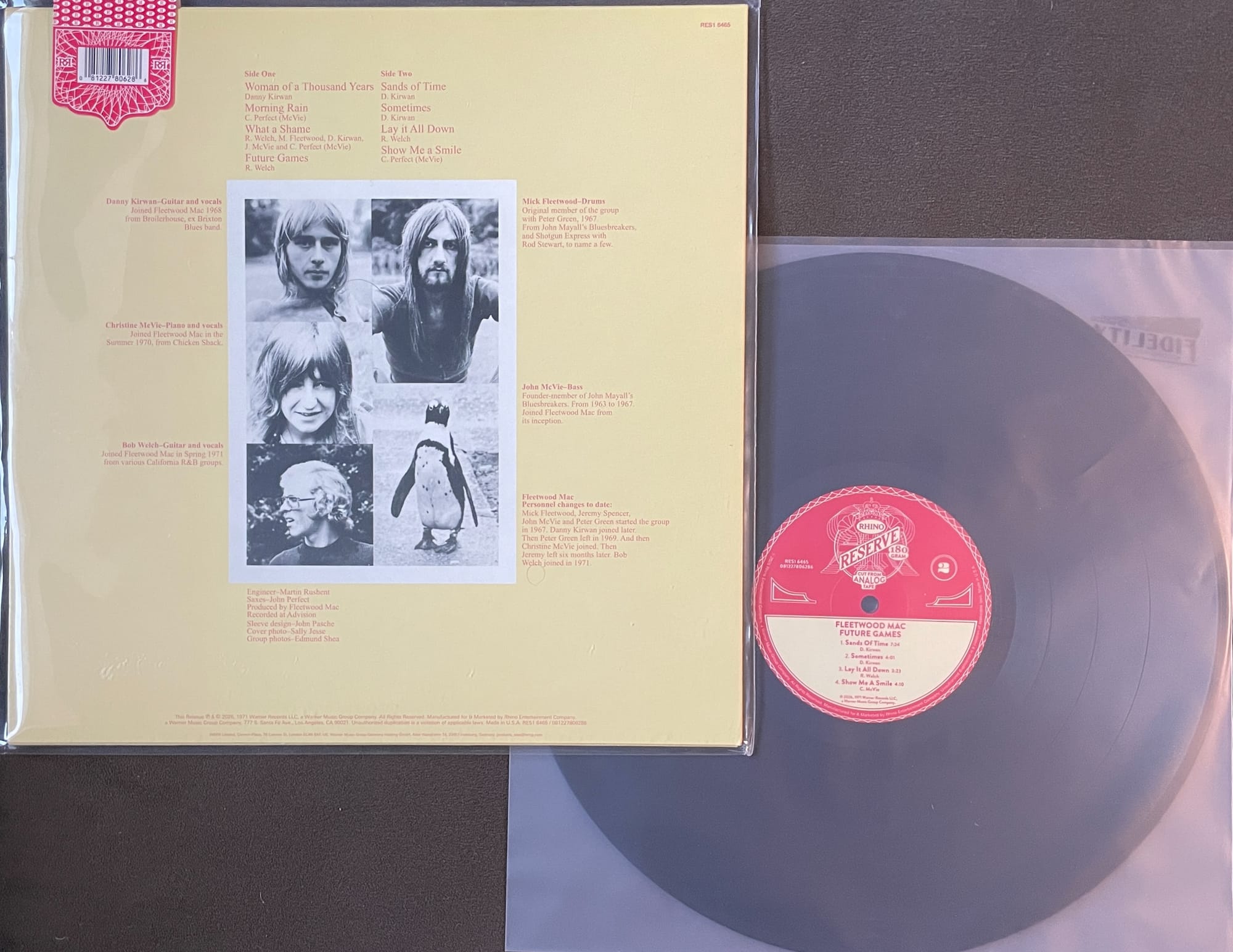 Back cover of Future Games.