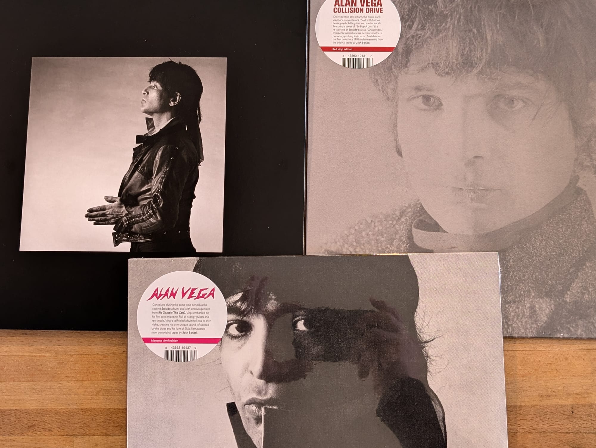 Cover art for Alan Vega.