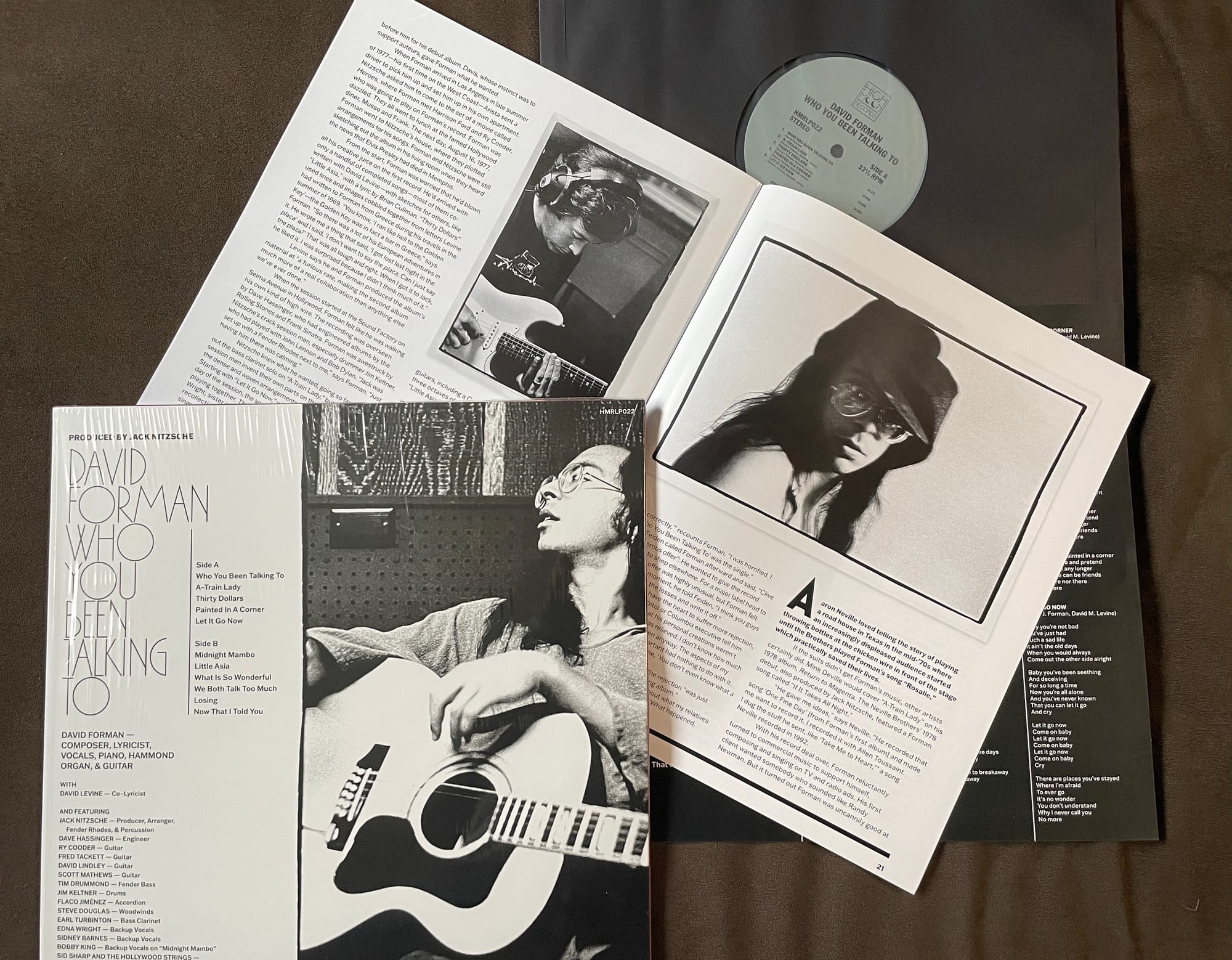 Contents of Who You Been Talking To.