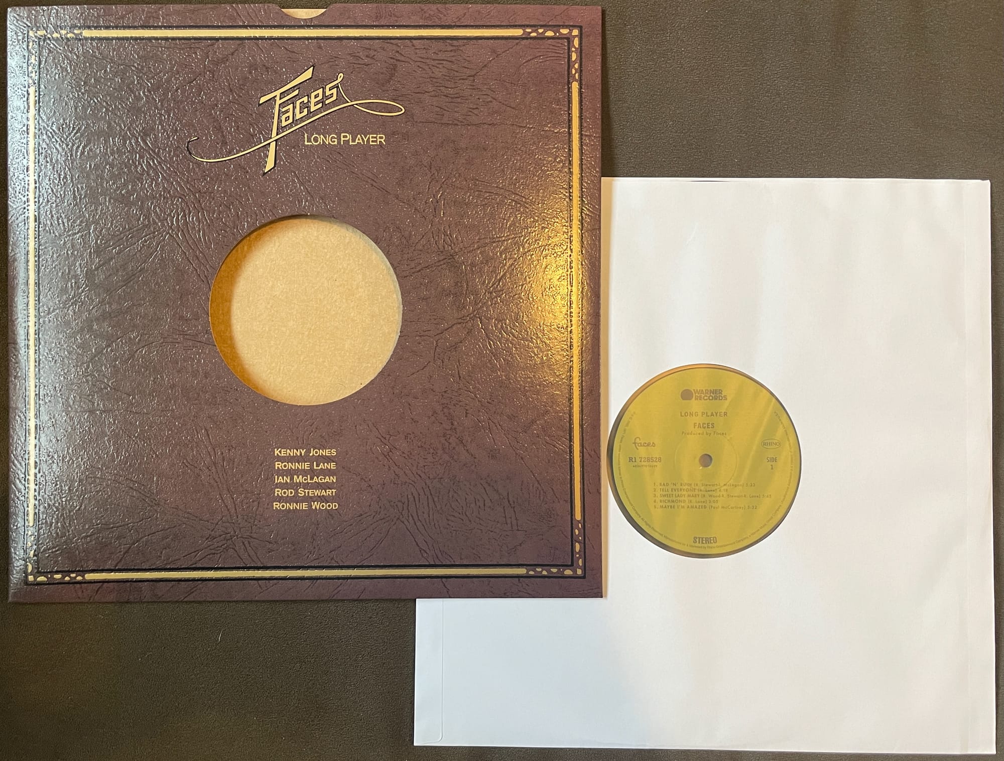 Cover art and disc for Long Player.