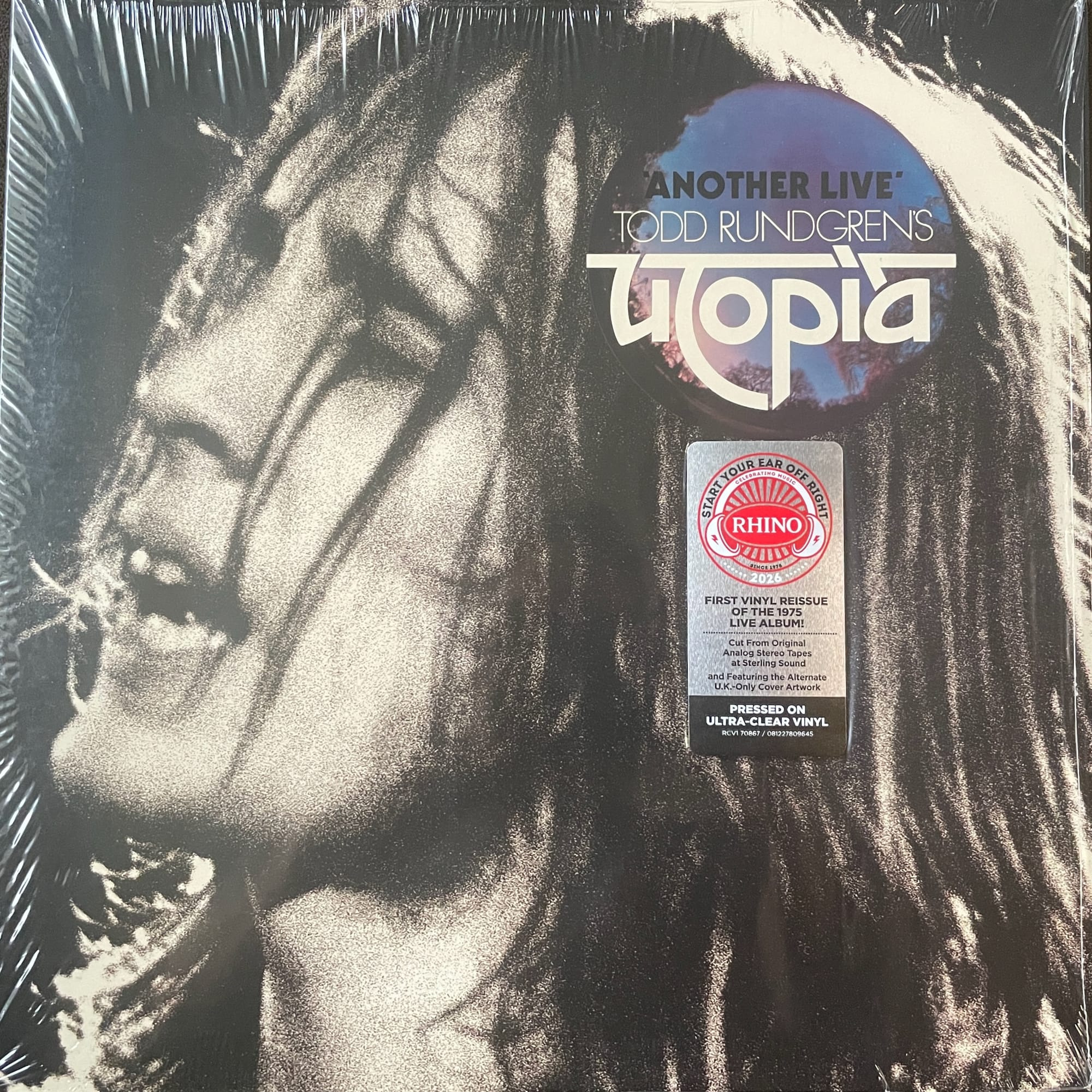 Cover art for Todd Rundgren's Utopia.