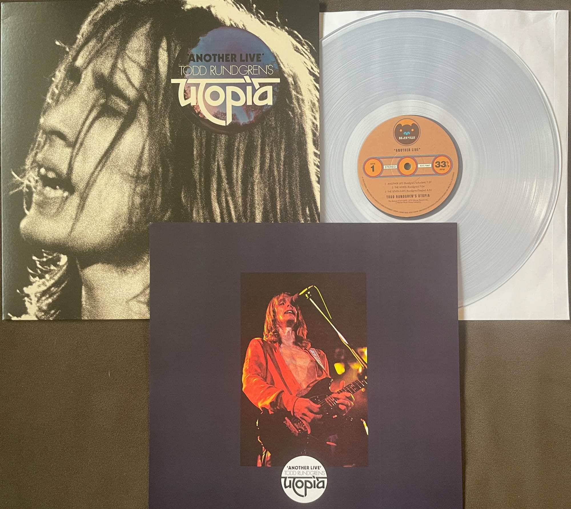 Contents of Todd Rundgren's Utopia's Another Live.