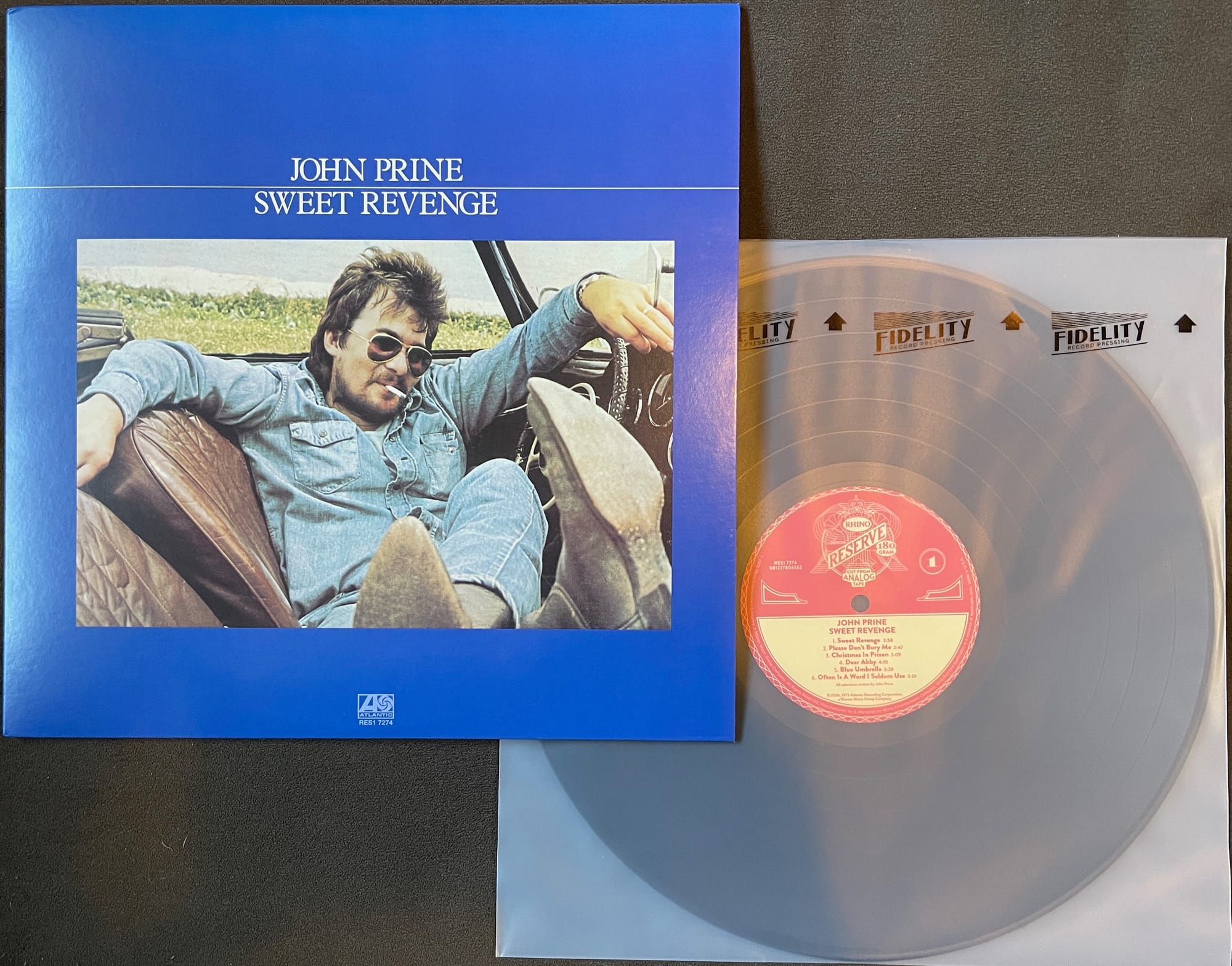 Cover art for John Prine.