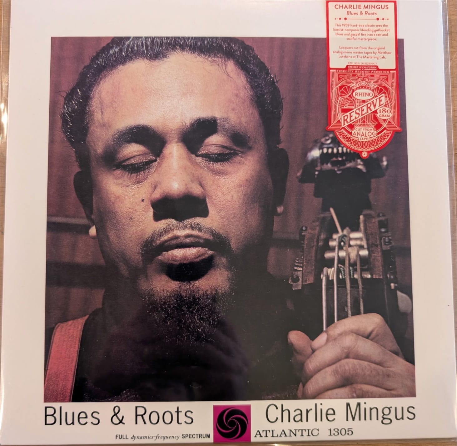 Cover art for Charles Mingus.
