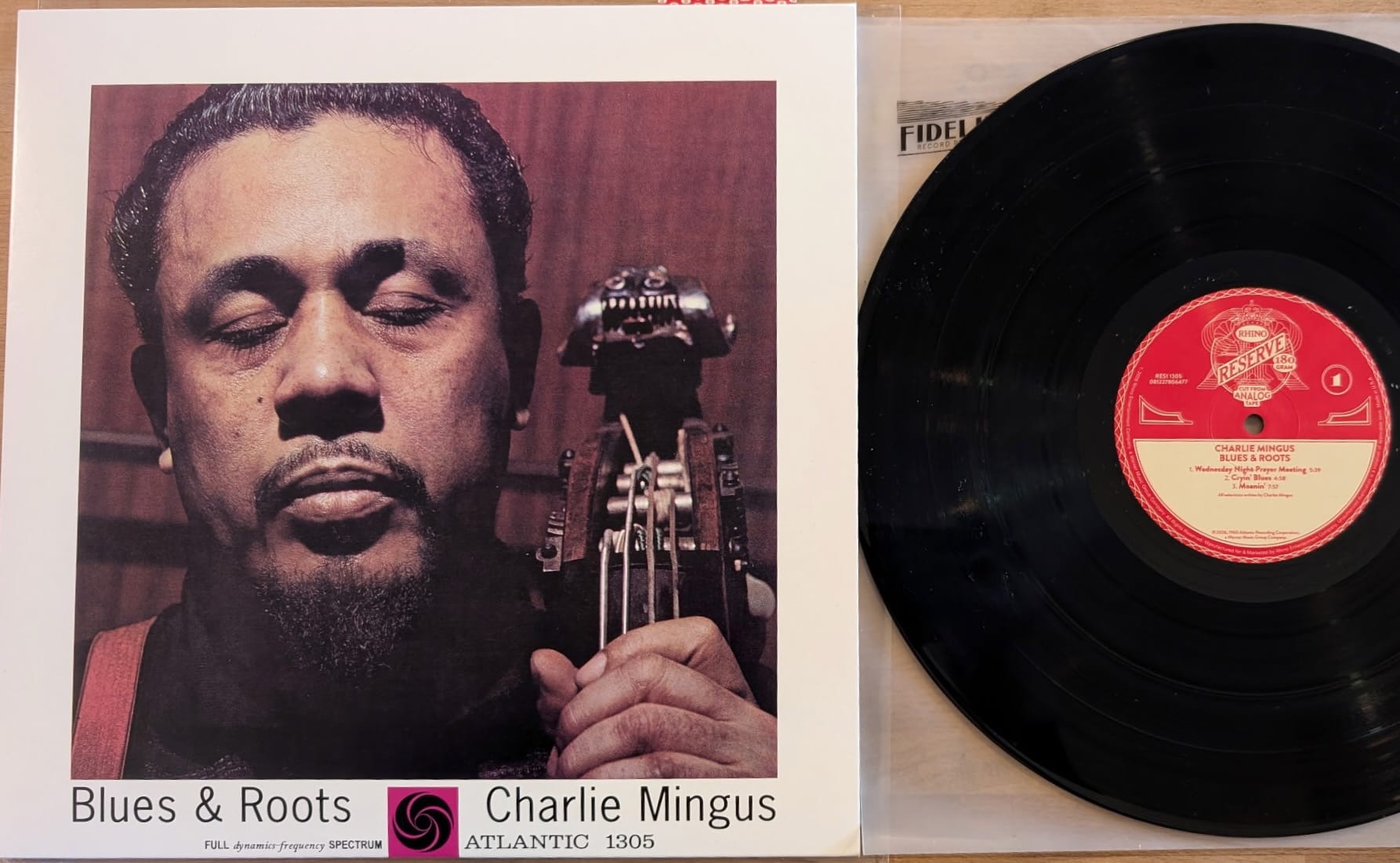 The contents of the Rhino Reserve pressing of Blues & Roots.