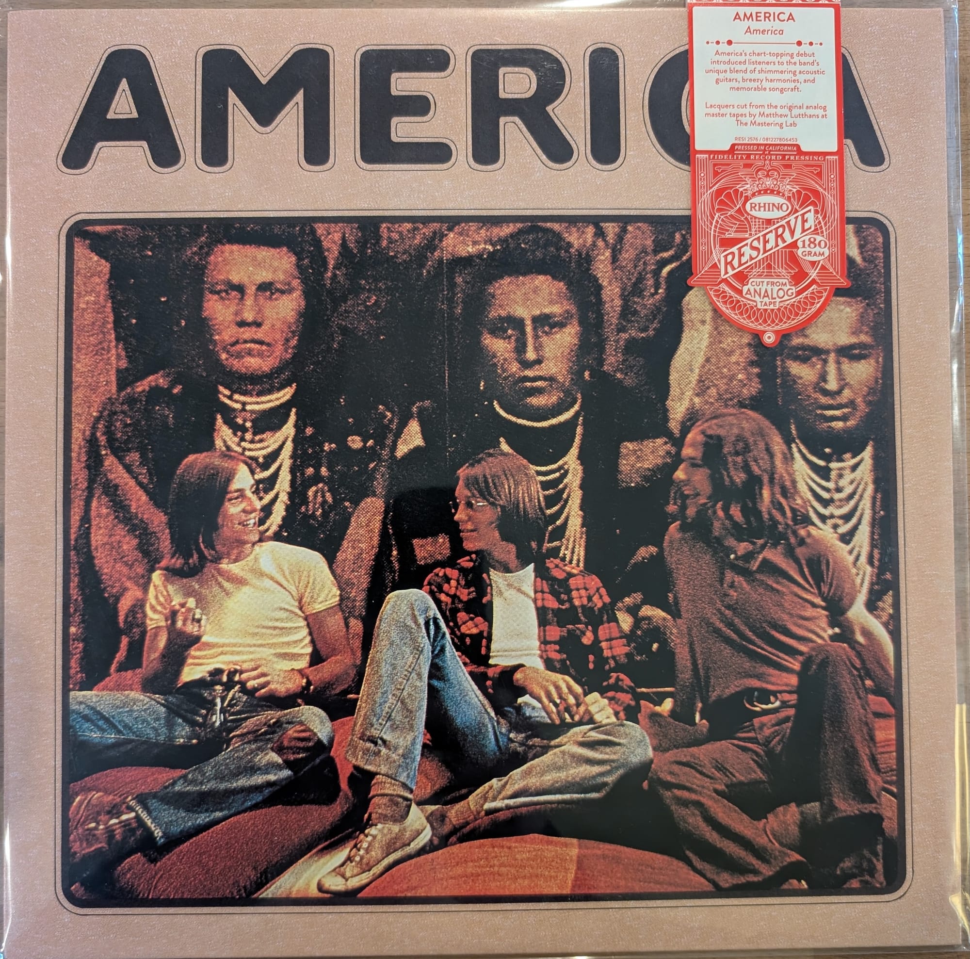Cover art for America.