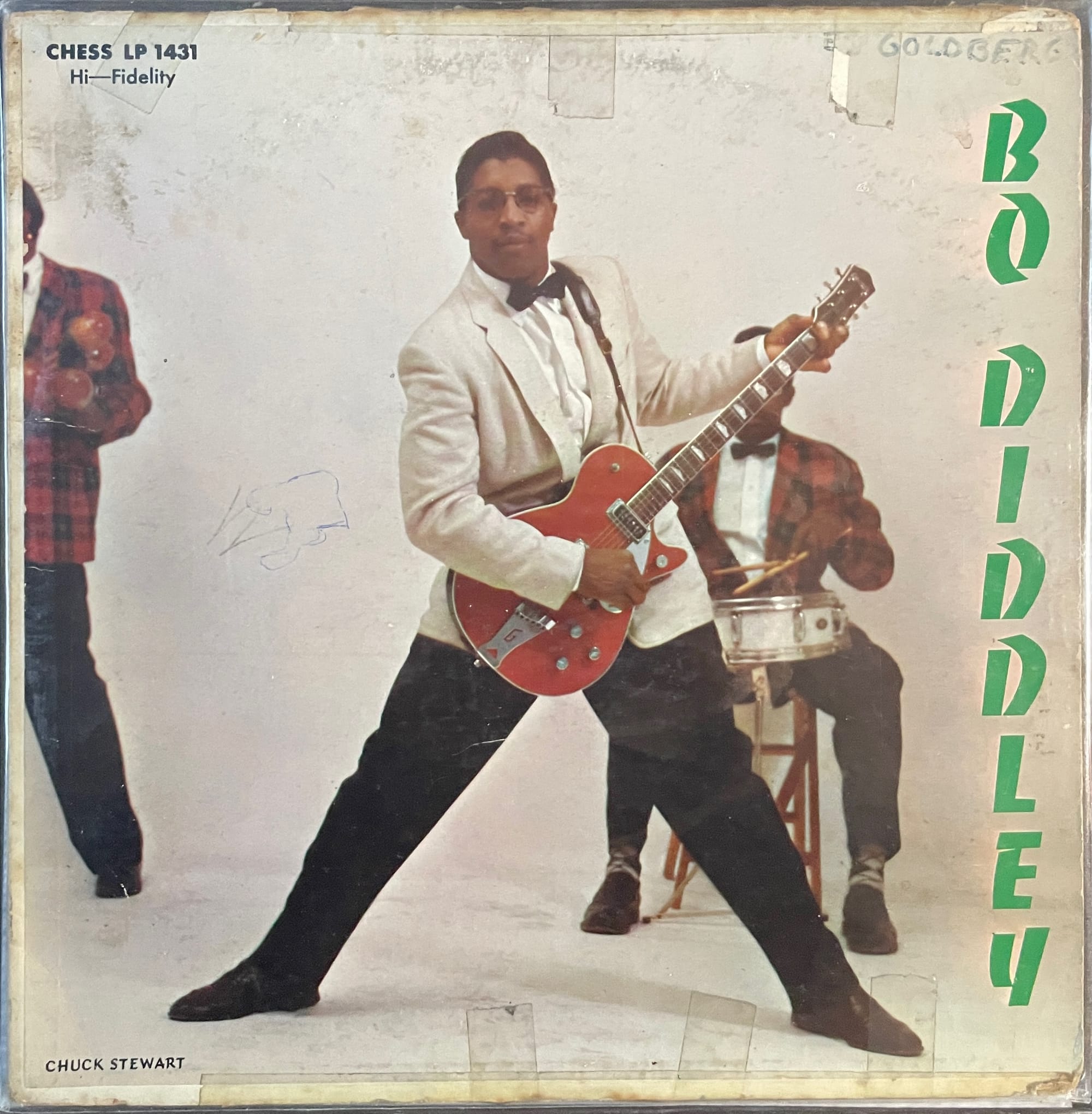 Cover art for Bo Diddley.