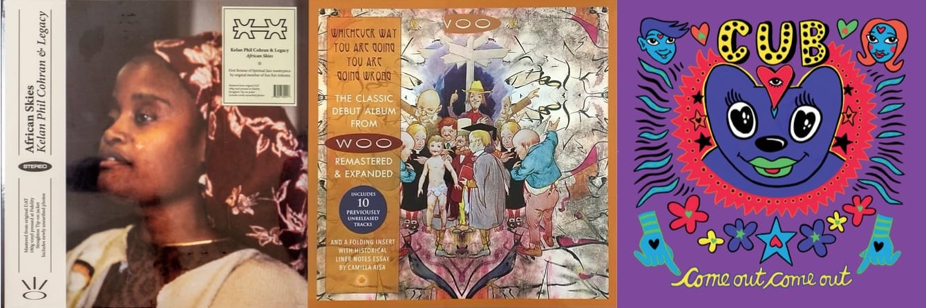 Cover art for Kelan Phil Cohran, Woo, and Cub.