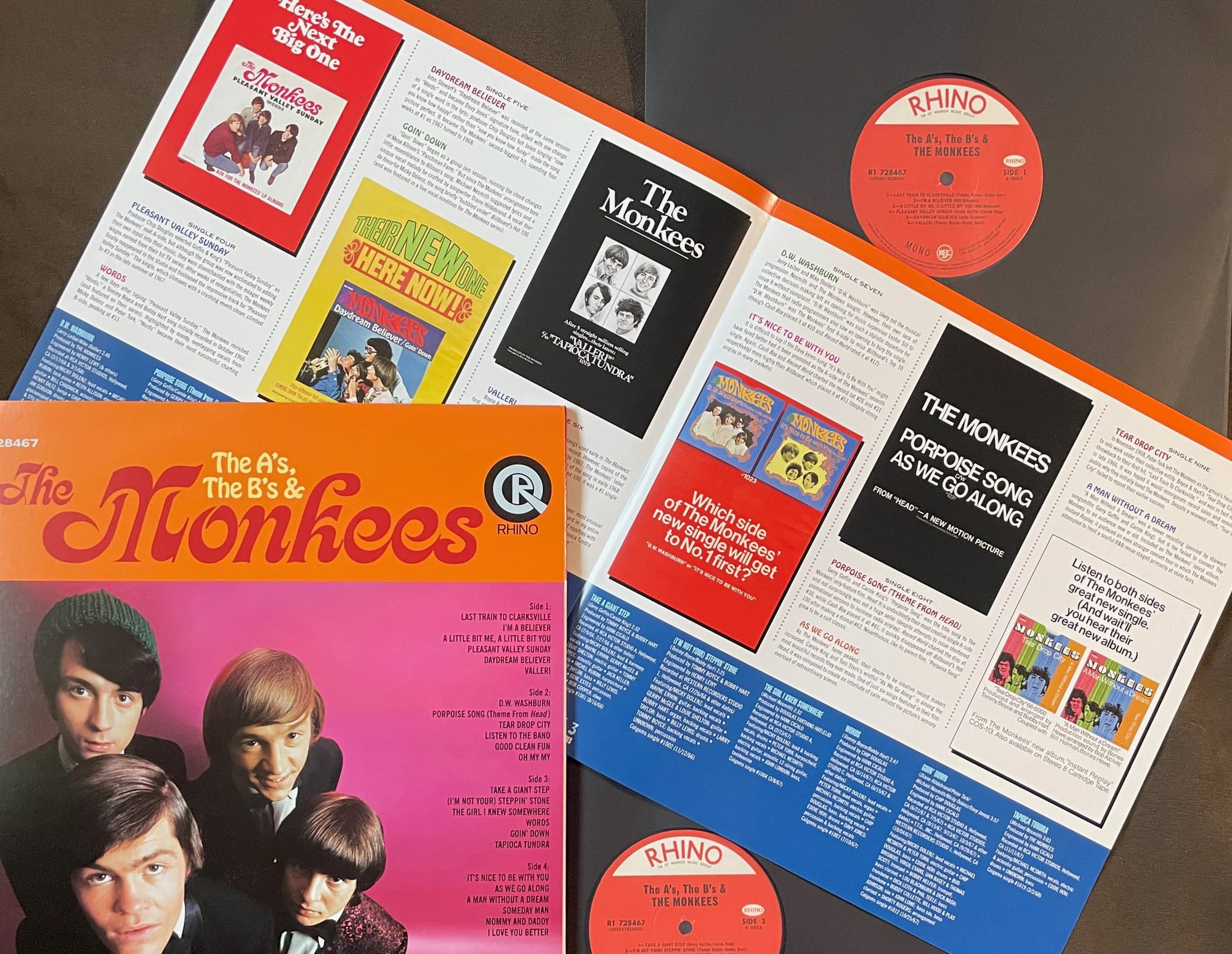 Contents of The A's, the B's & the Monkees.