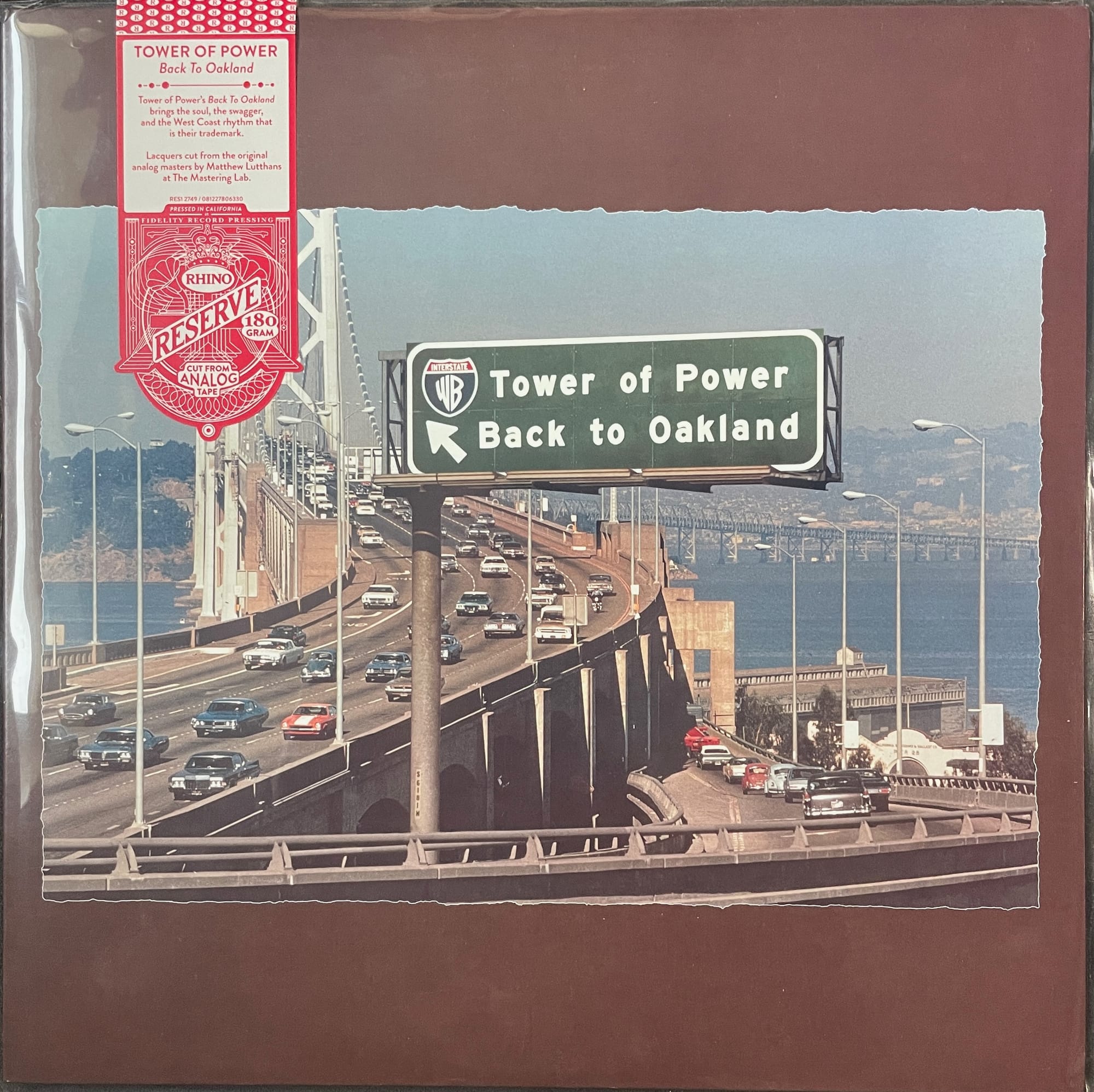 Cover art for Tower of Power.