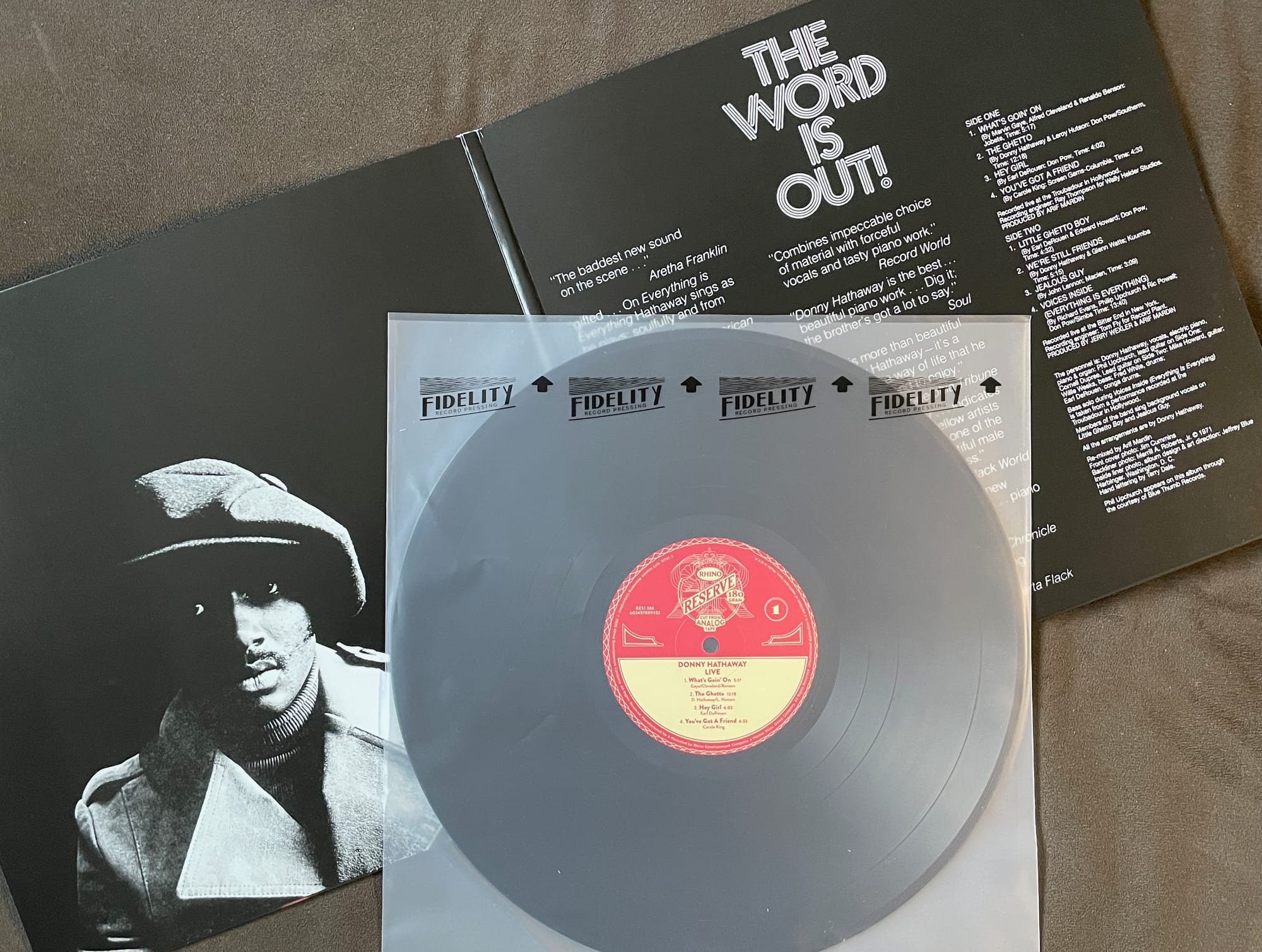 Contents of Donny Hathaway: Live.