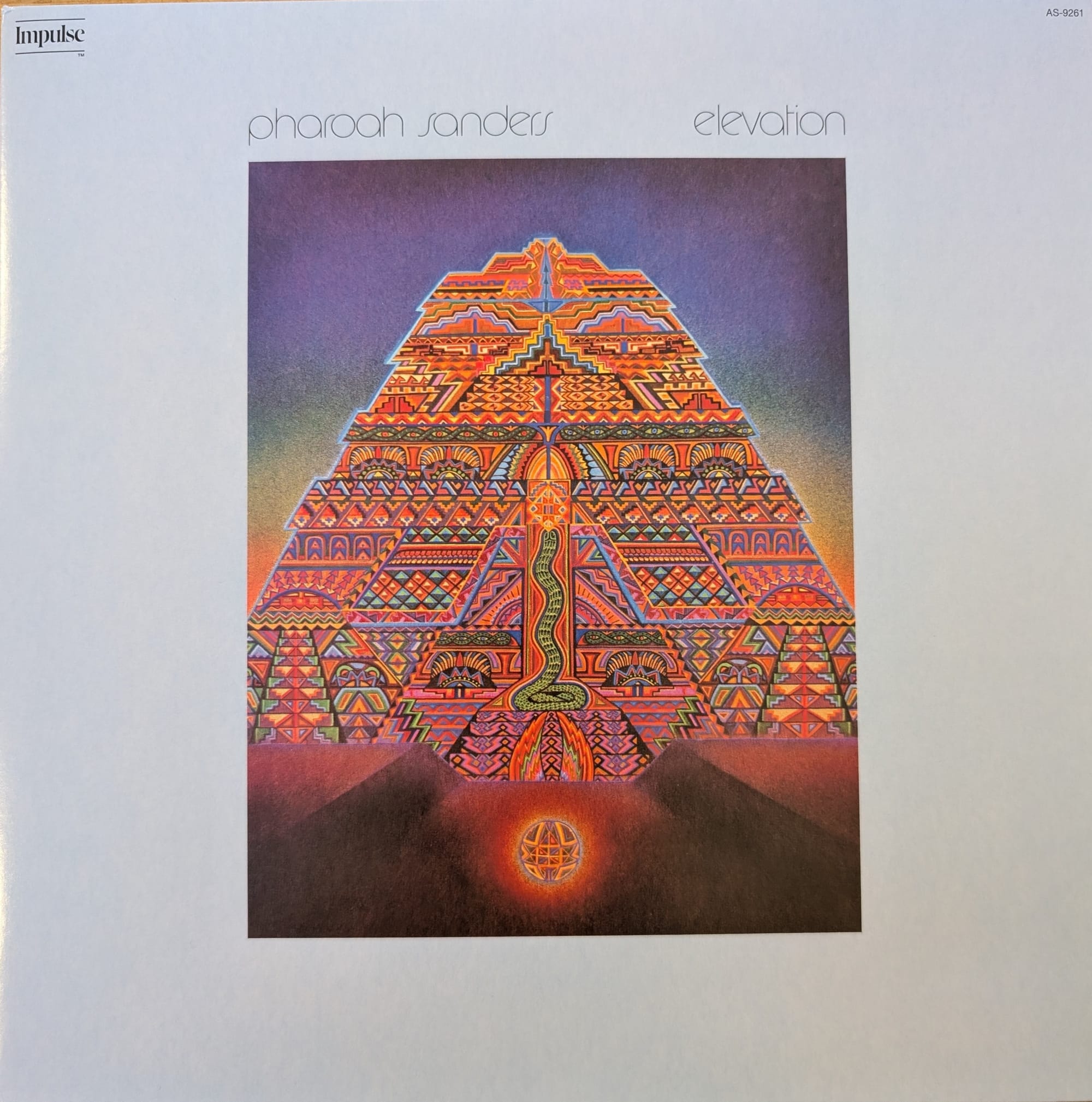 cover of Pharoah Sanders' album Elevation