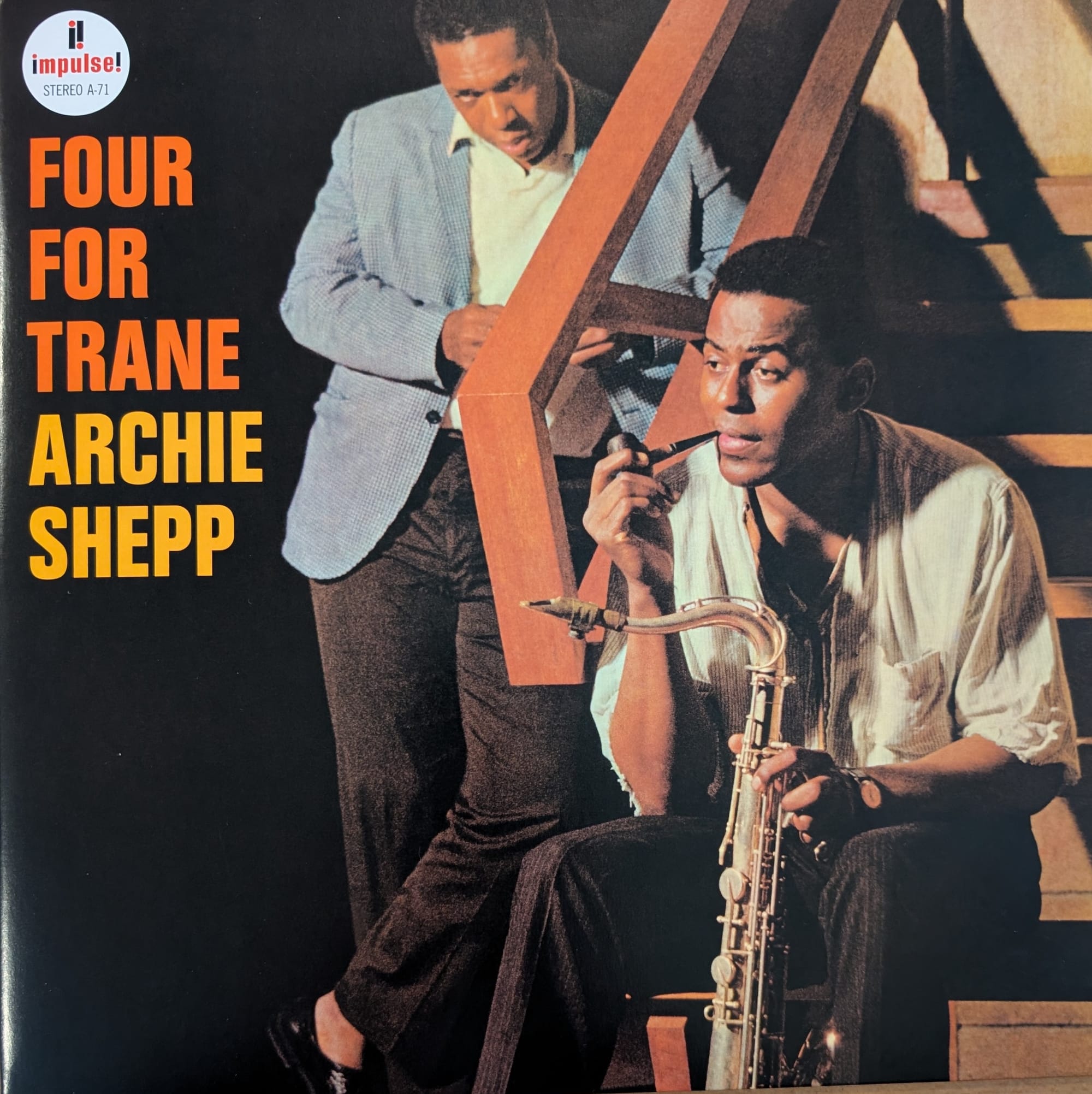 cover of Archie Shepp's album Four for Trane
