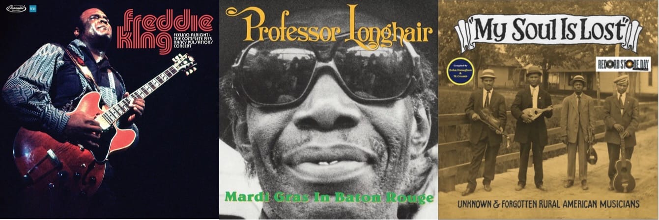 Cover art for Freddie King, Professor Longhair, and My Soul Is Lost.