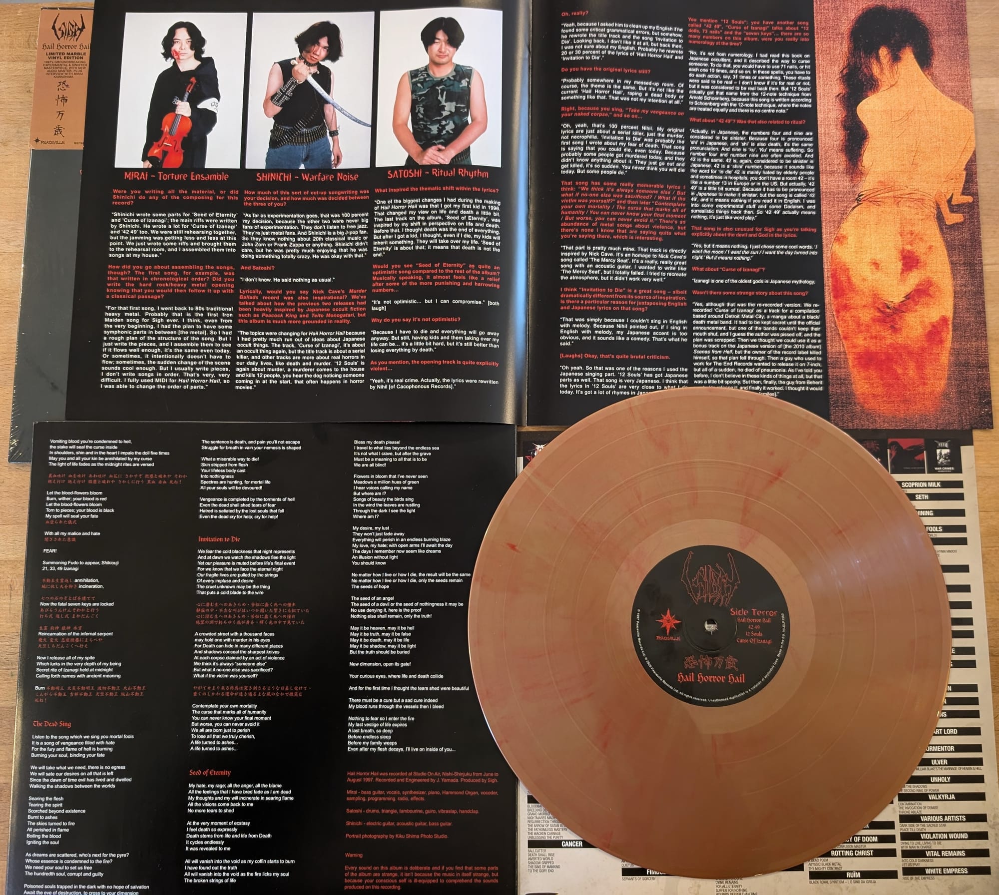 Contents of Hail Horror Hail.