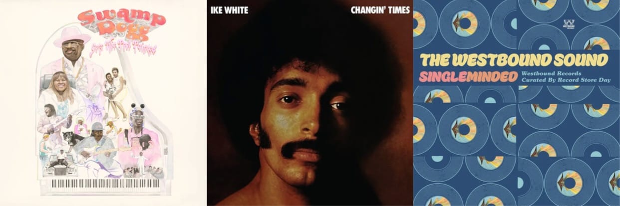 Cover art for Swamp Dogg, Ike White, and The Westbound Sound.