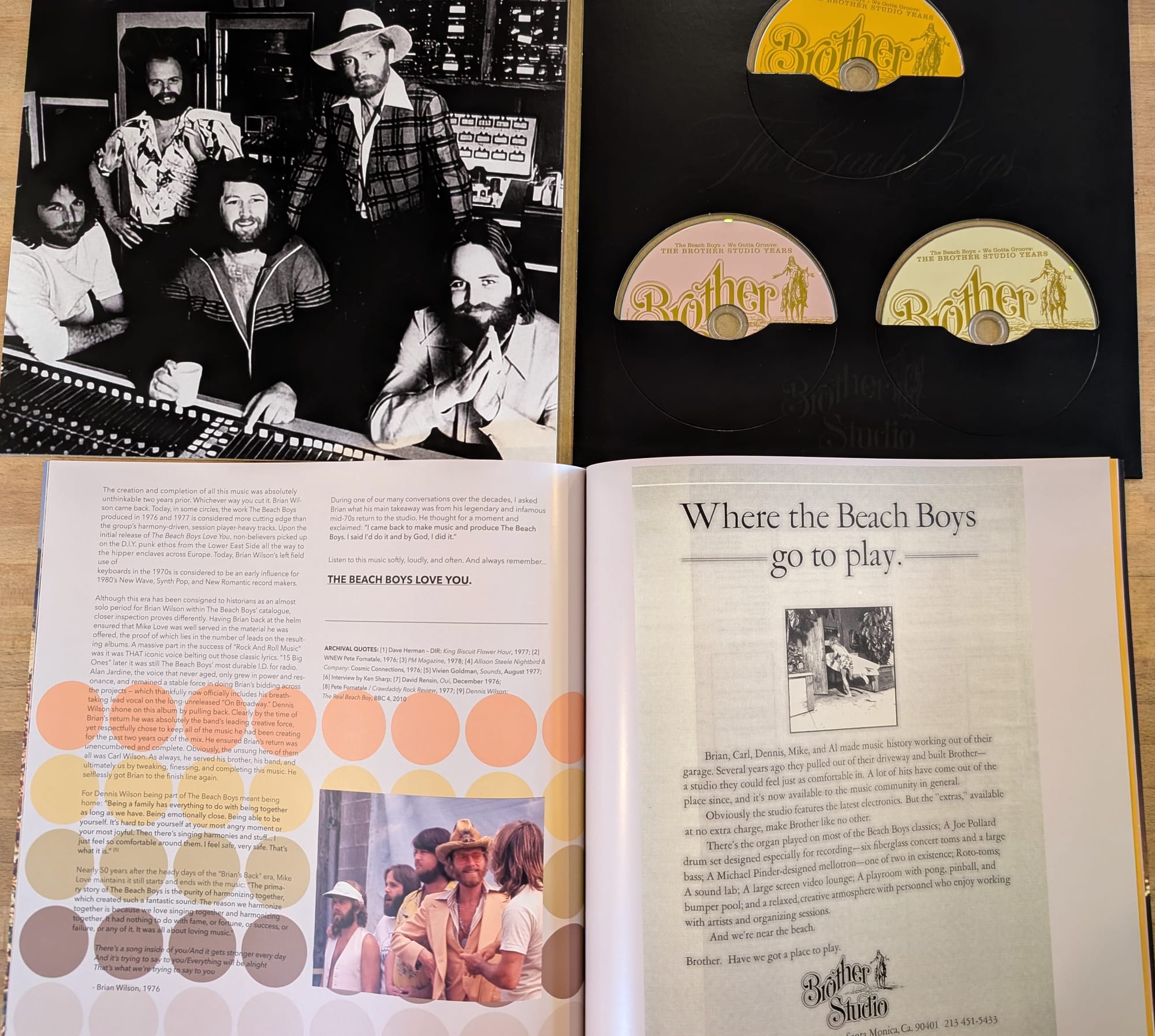 Book and CDs for We Gotta Groove.