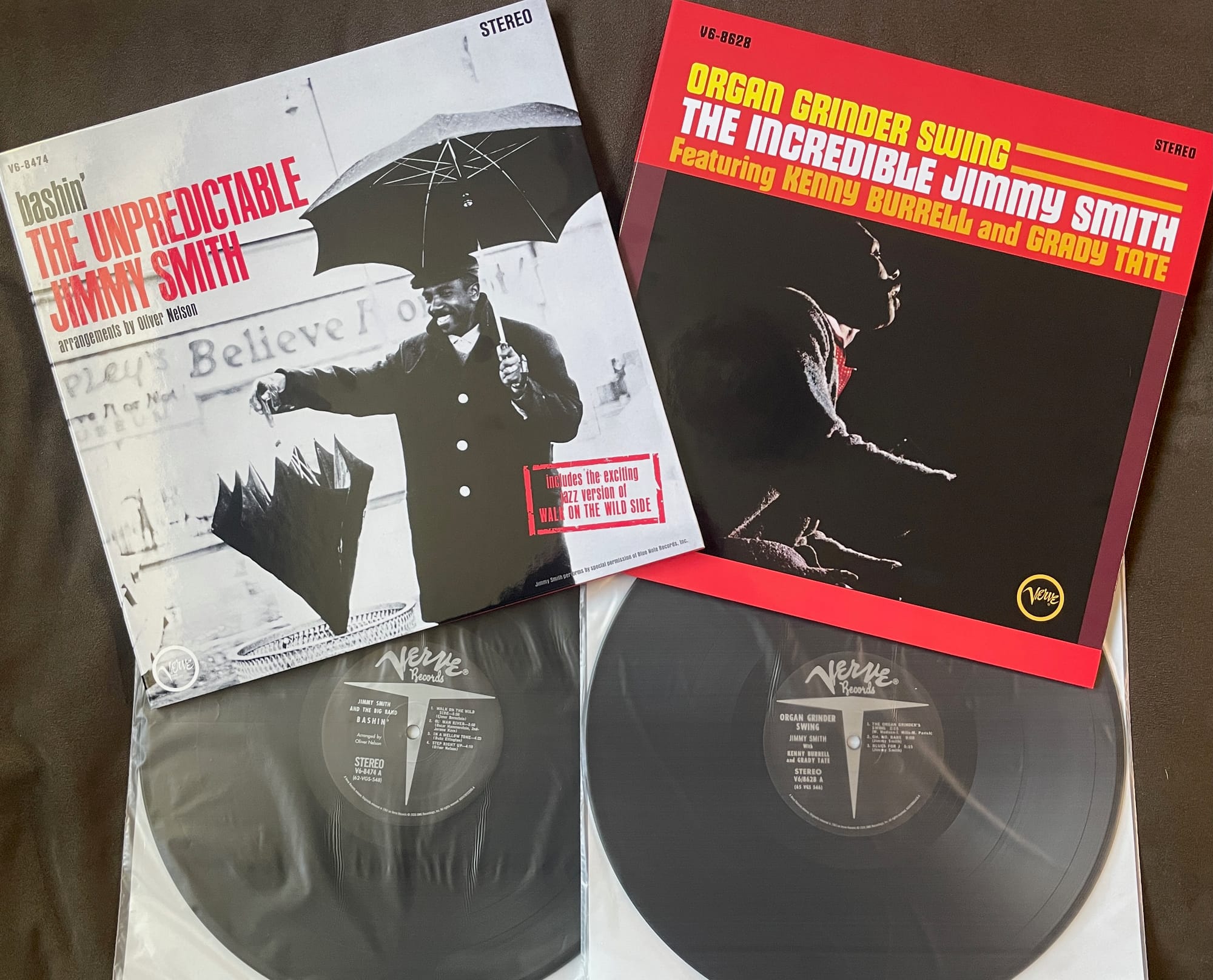 Cover art and discs for Jimmy Smith.