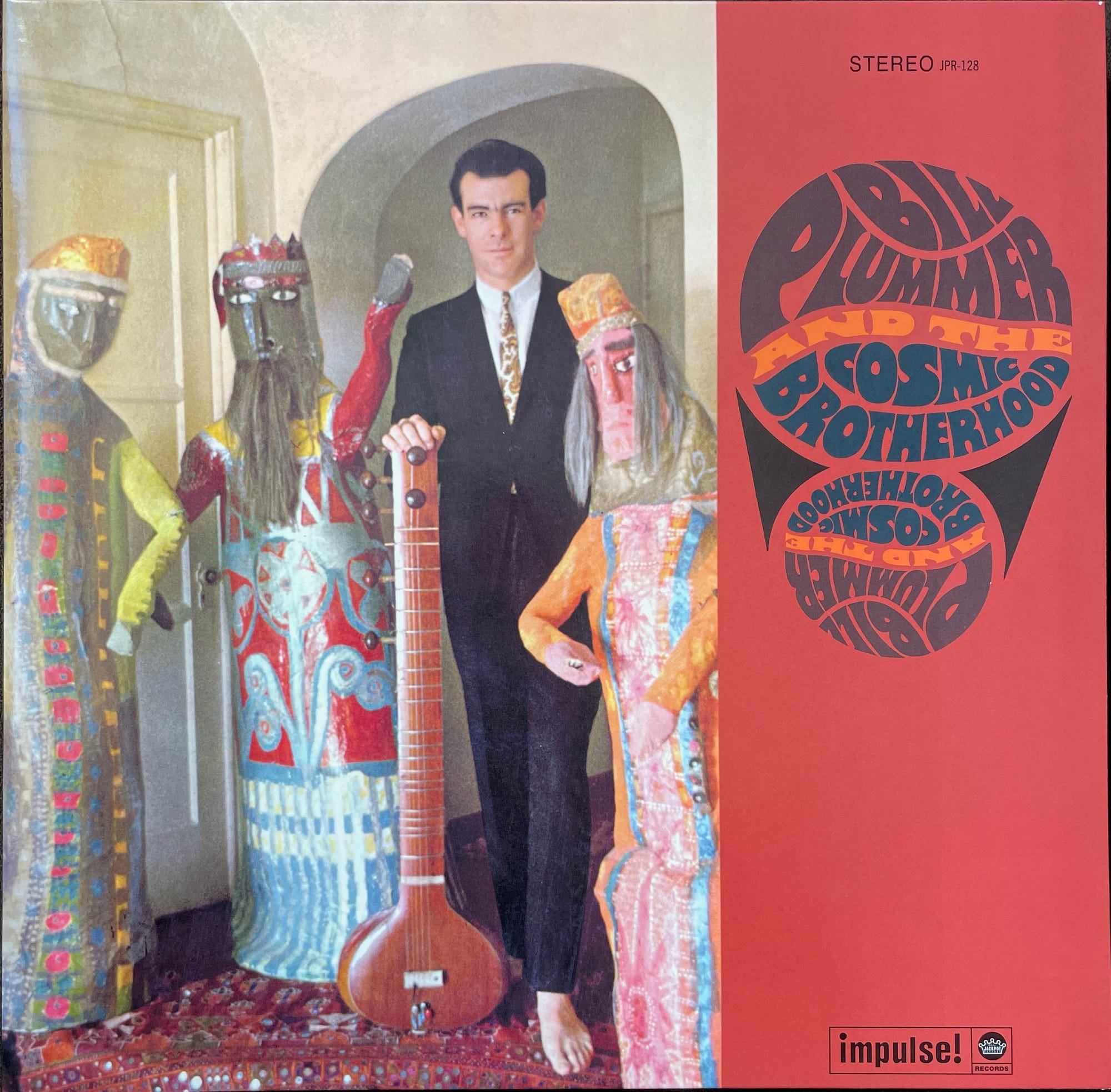 Cover art for Bill Plummer and the Cosmic Brotherhood.