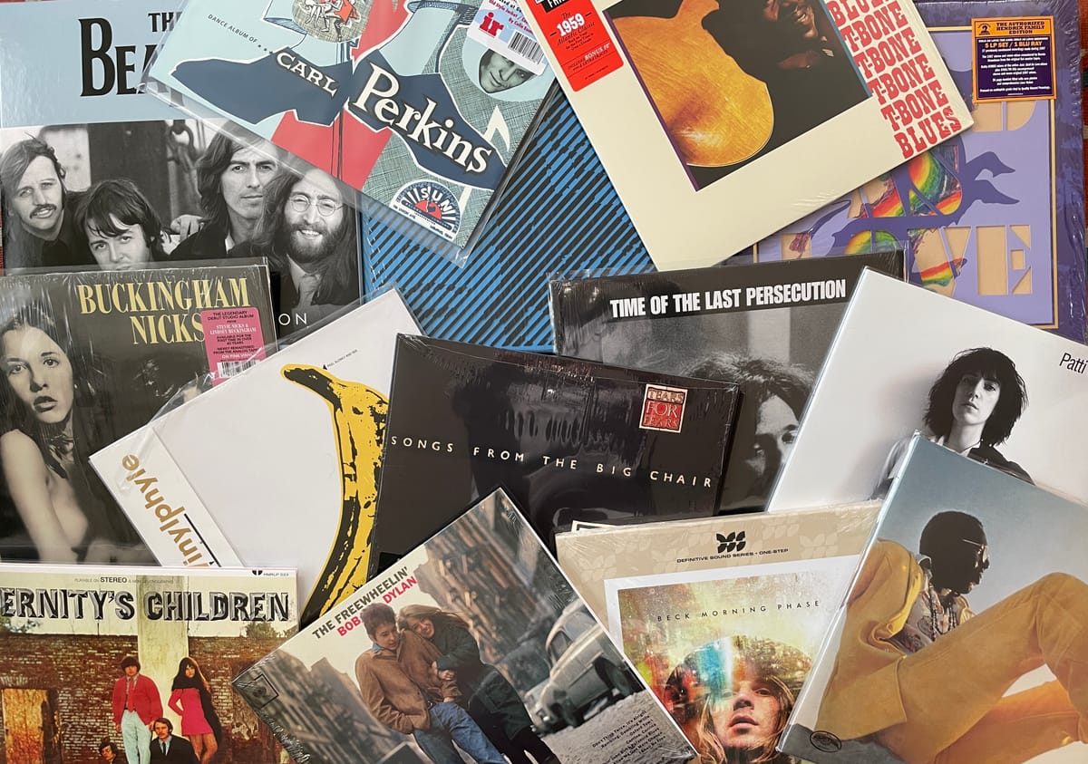 Some of the records we've reviewed this year.