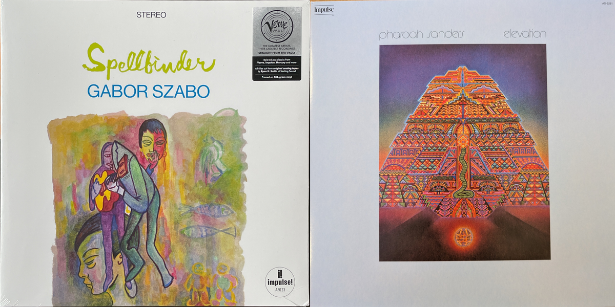 Covers of Gabor Szabo and Pharoah Sanders albums