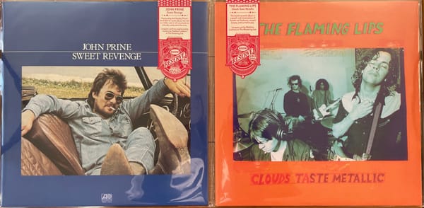 Cover art for John Prine and the Flaming Lips.