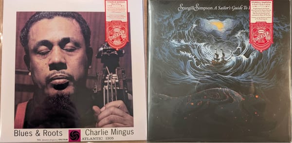 Cover art for Charles Mingus and Sturgill Simpson.